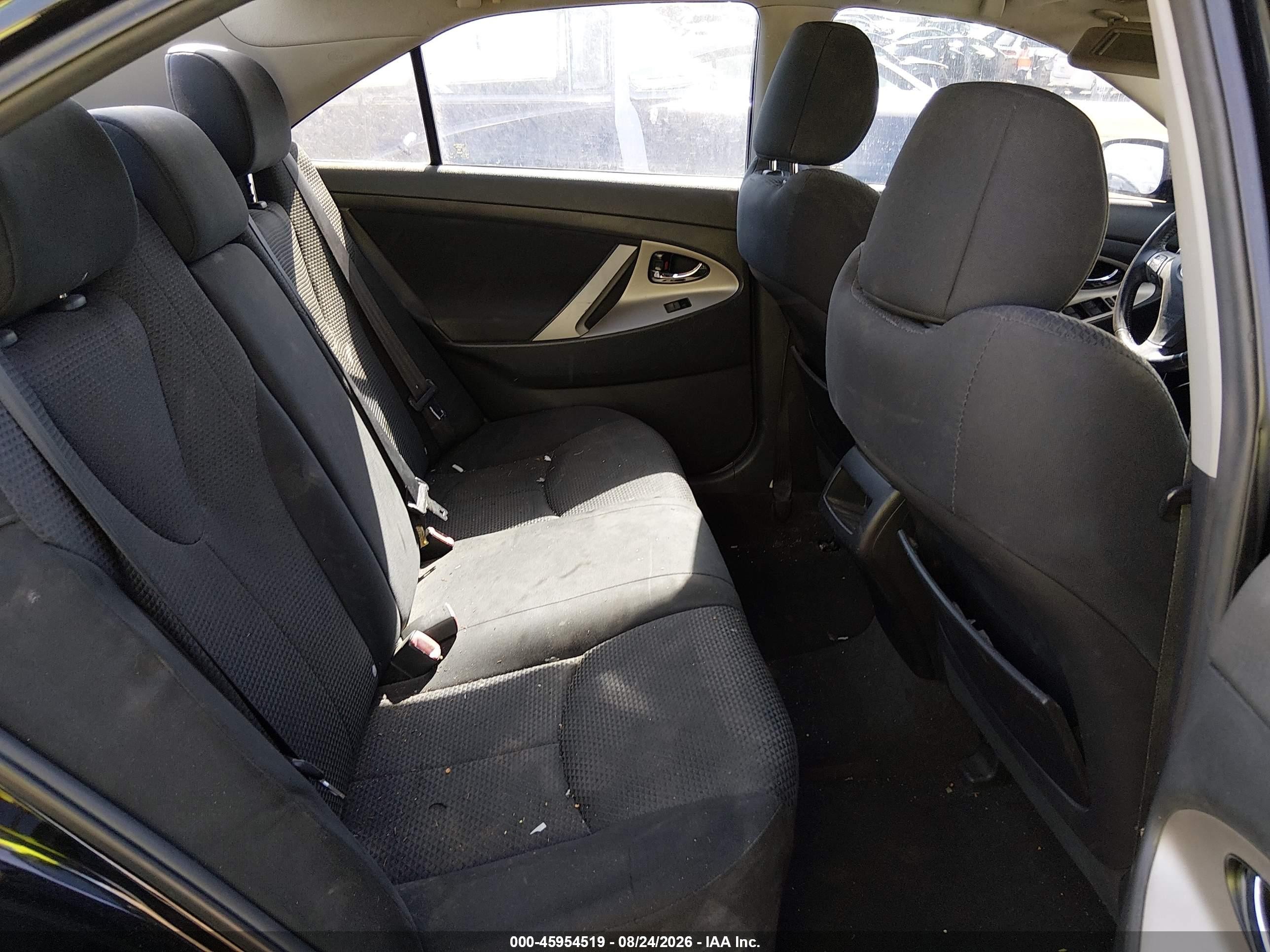2009 Toyota Camry Se Черный vin: 4T1BE46K59U809361