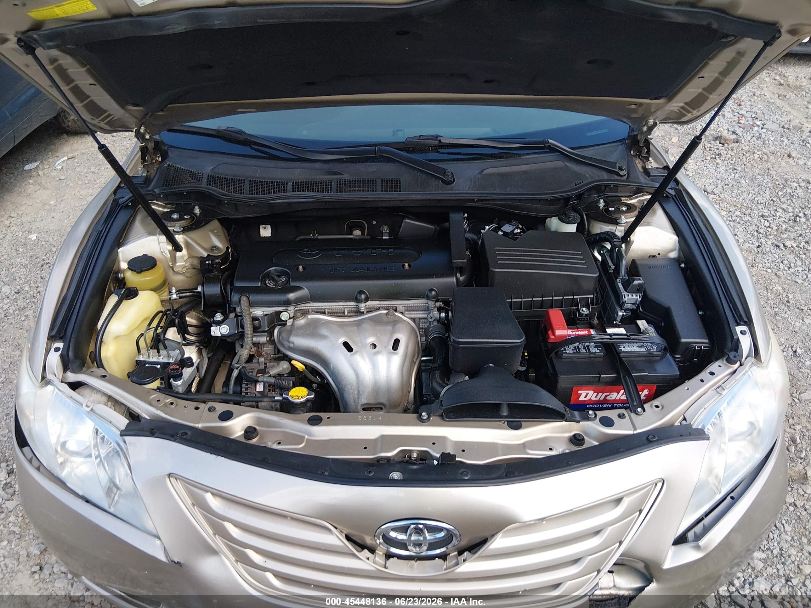 2009 Toyota Camry Le Золотой vin: 4T1BE46K59U818044