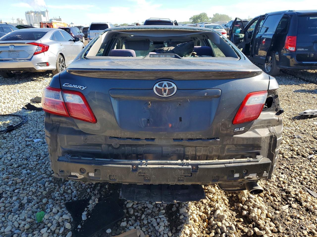2009 Toyota Camry Se Gray vin: 4T1BE46K59U824071