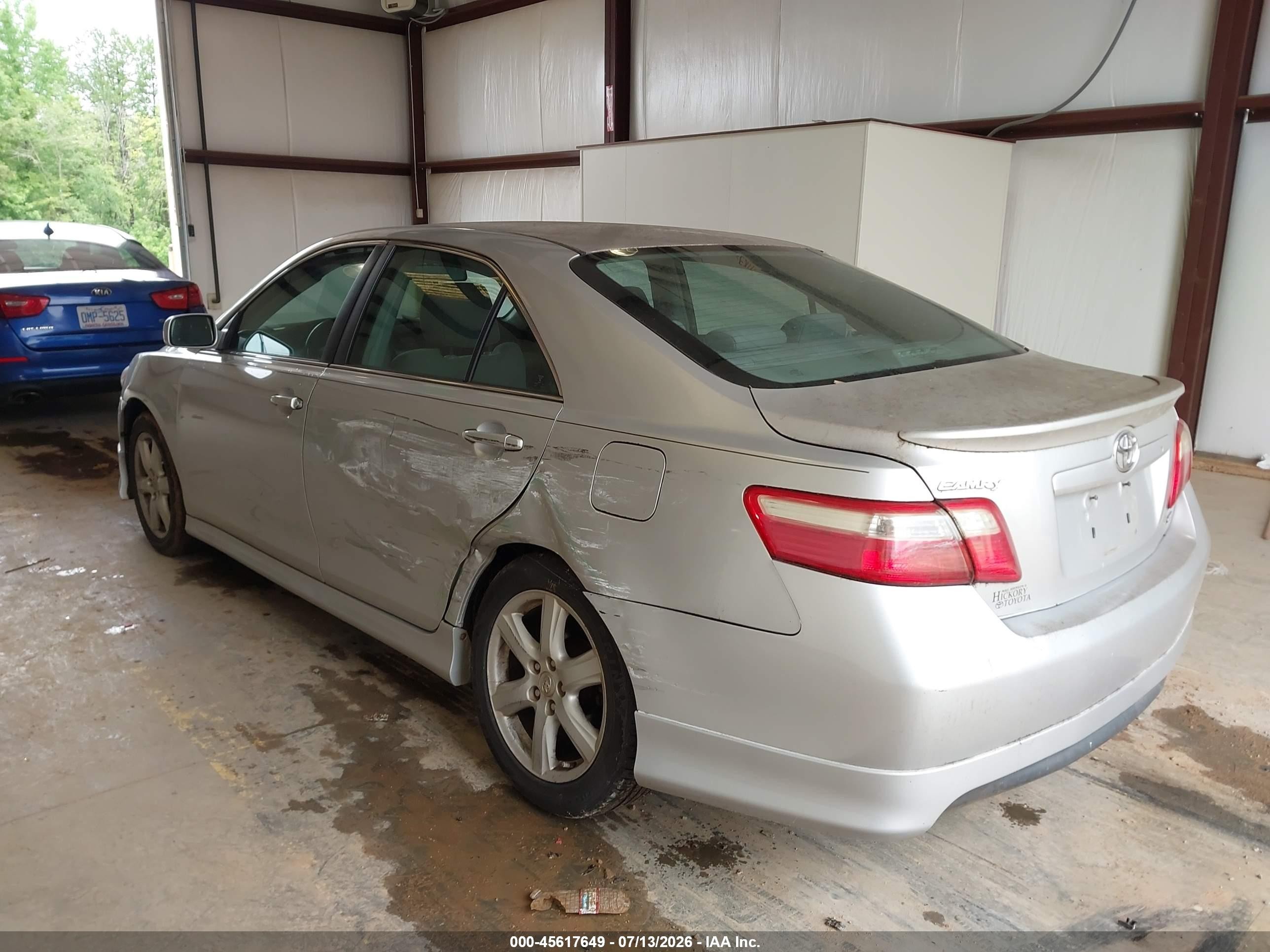 2009 Toyota Camry Se Серебряный vin: 4T1BE46K59U829321