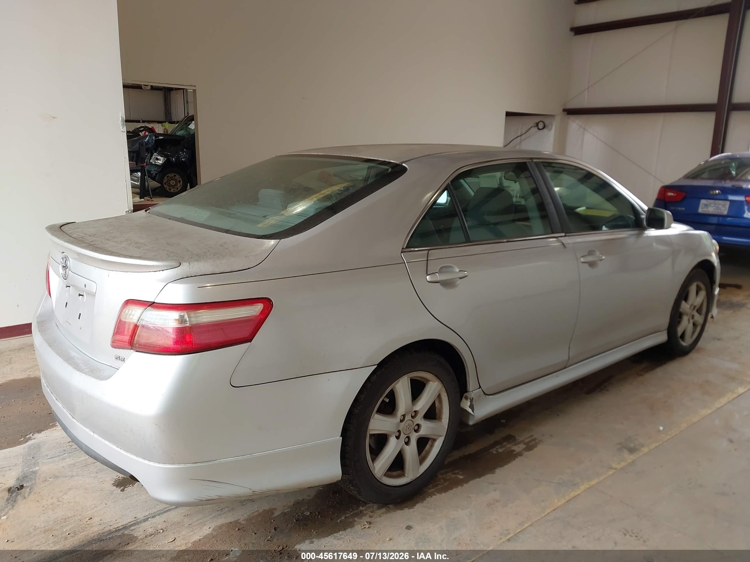 2009 Toyota Camry Se Серебряный vin: 4T1BE46K59U829321