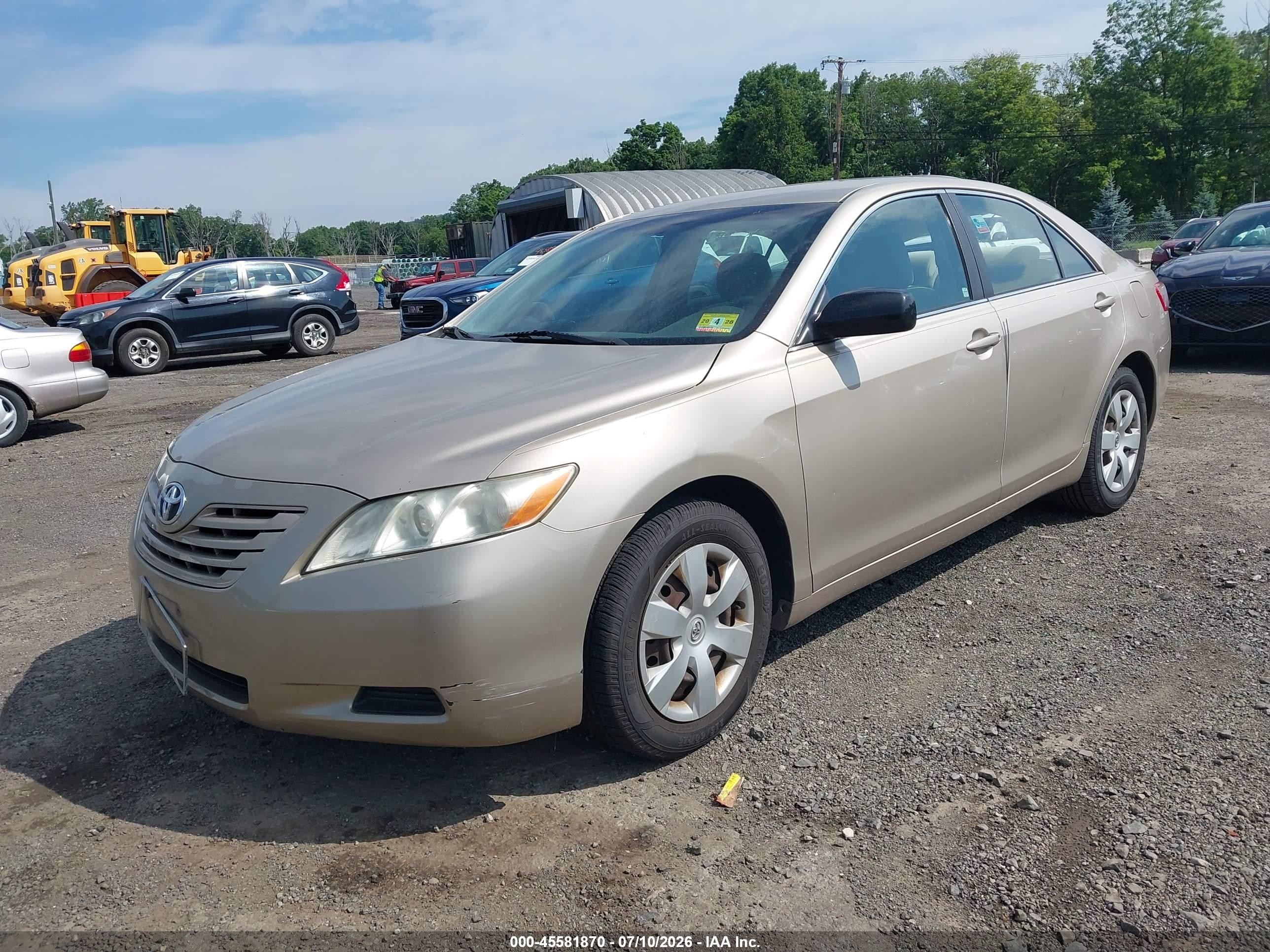 2009 Toyota Camry Le Tan vin: 4T1BE46K59U842487
