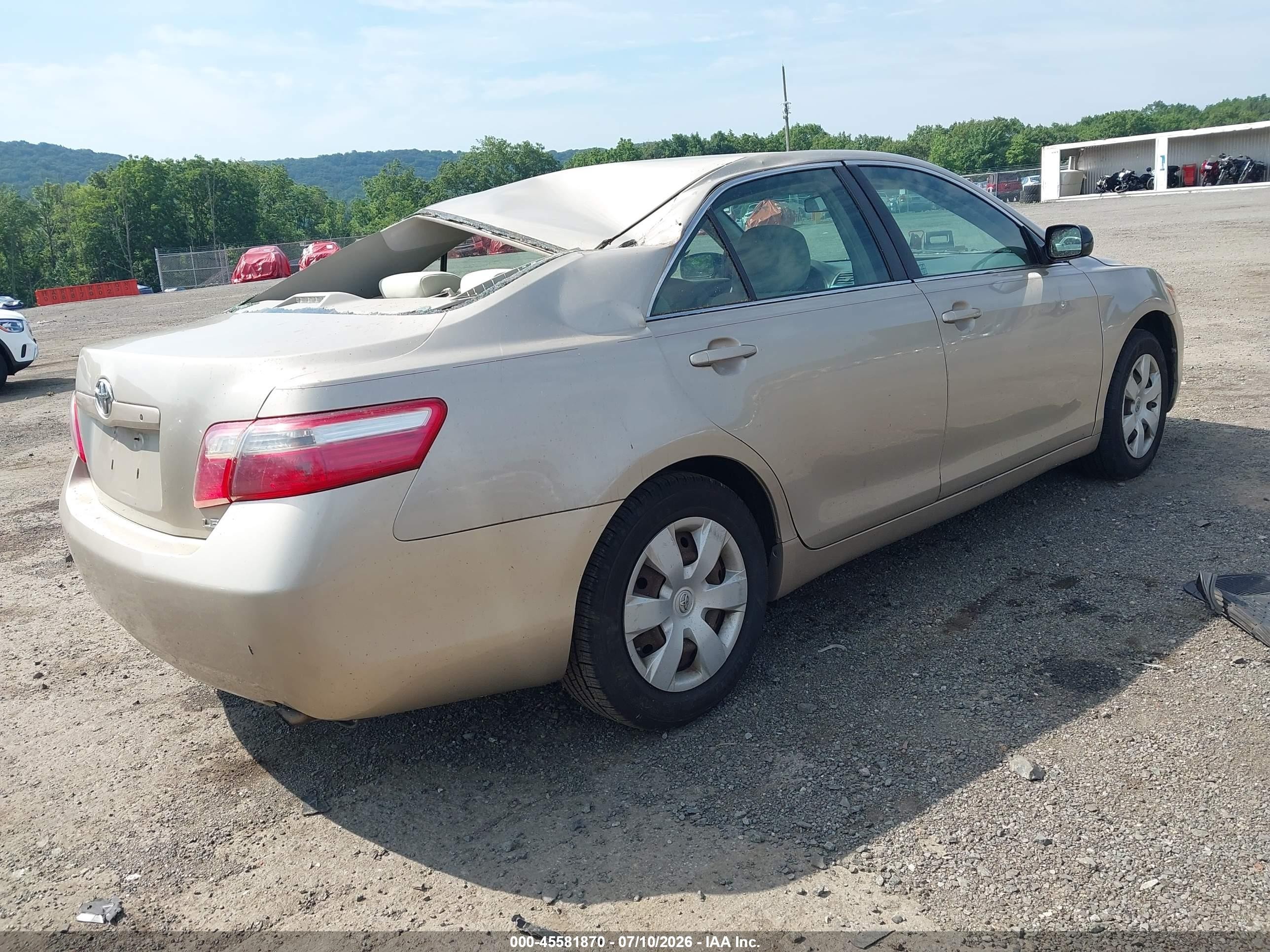 2009 Toyota Camry Le Tan vin: 4T1BE46K59U842487