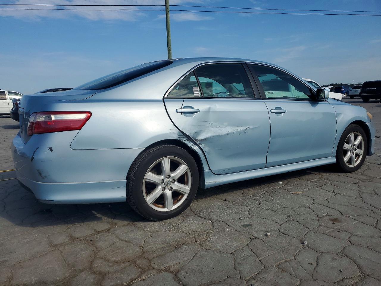 2009 Toyota Camry Se Синий vin: 4T1BE46K59U845843