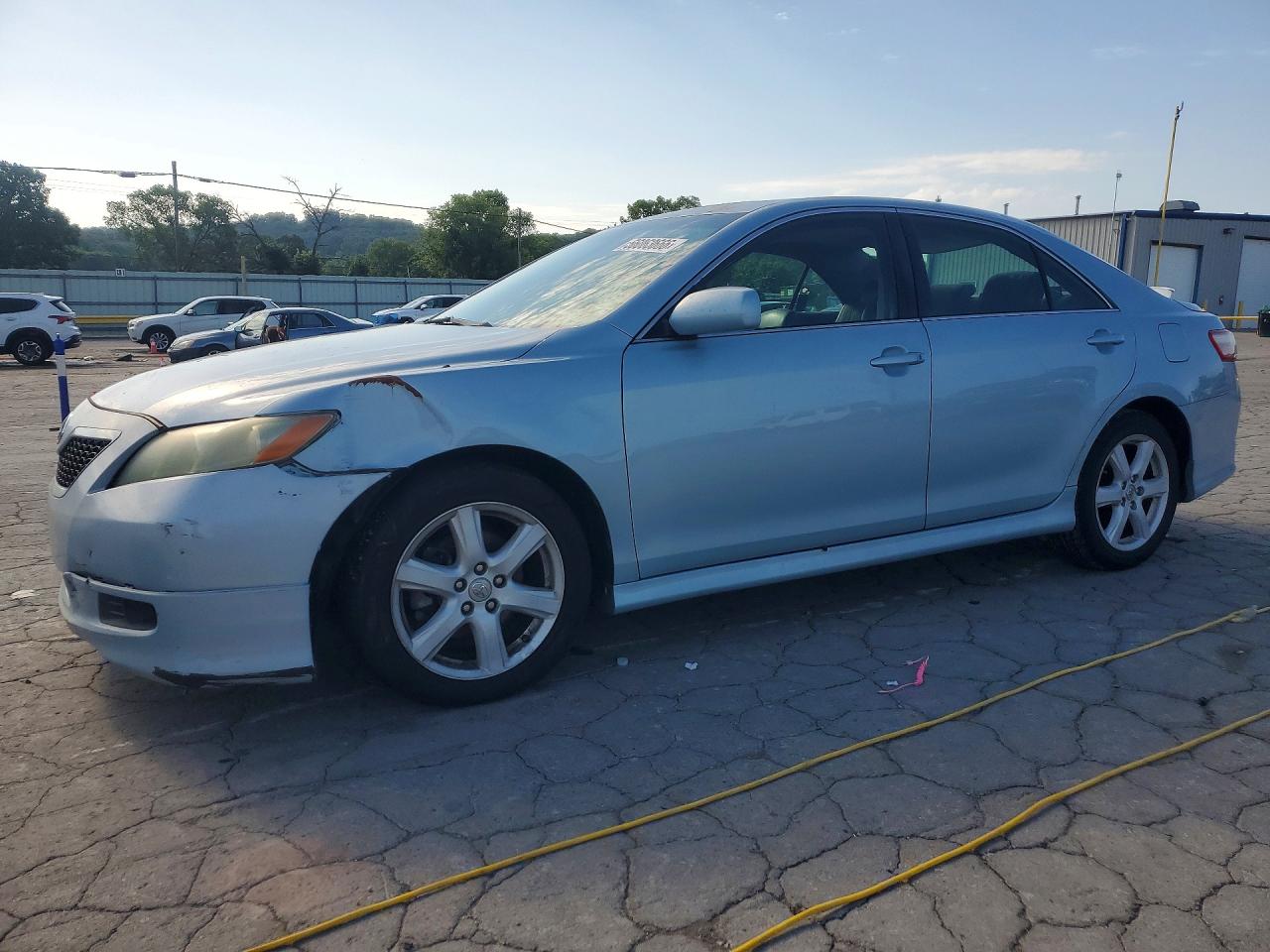 2009 Toyota Camry Se Blue vin: 4T1BE46K59U845843