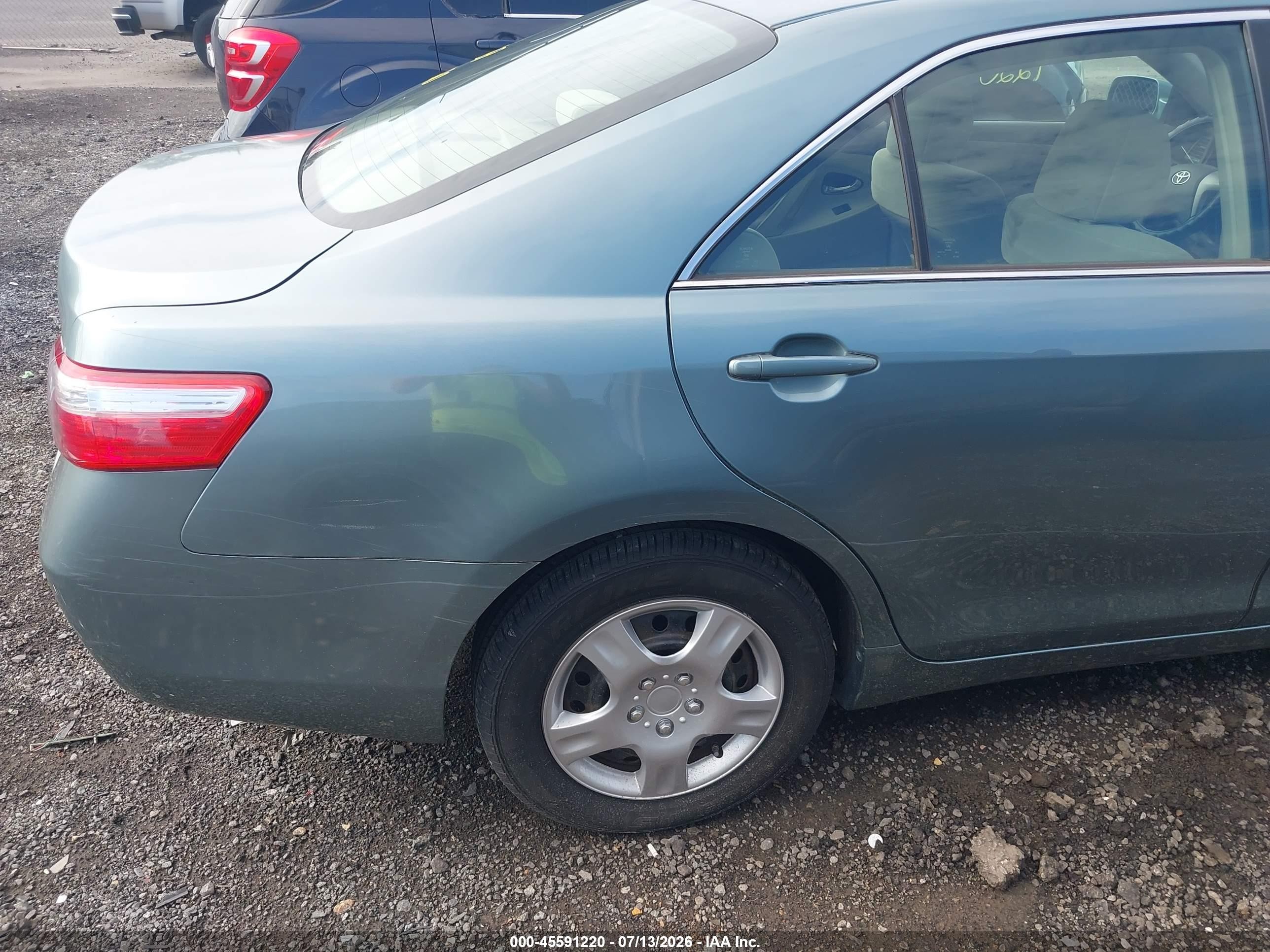 2009 Toyota Camry Le Зеленый vin: 4T1BE46K59U856101