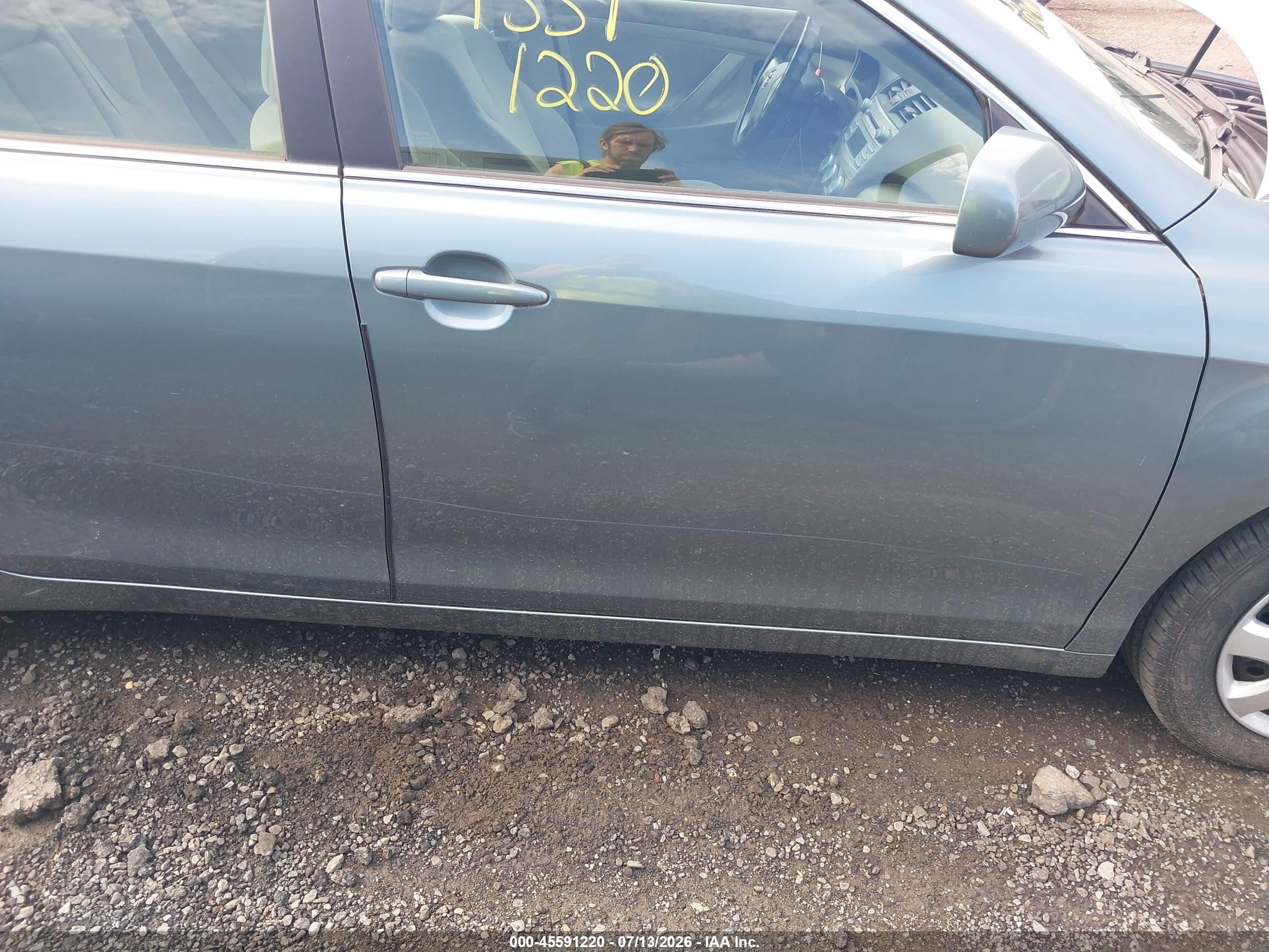 2009 Toyota Camry Le Зеленый vin: 4T1BE46K59U856101