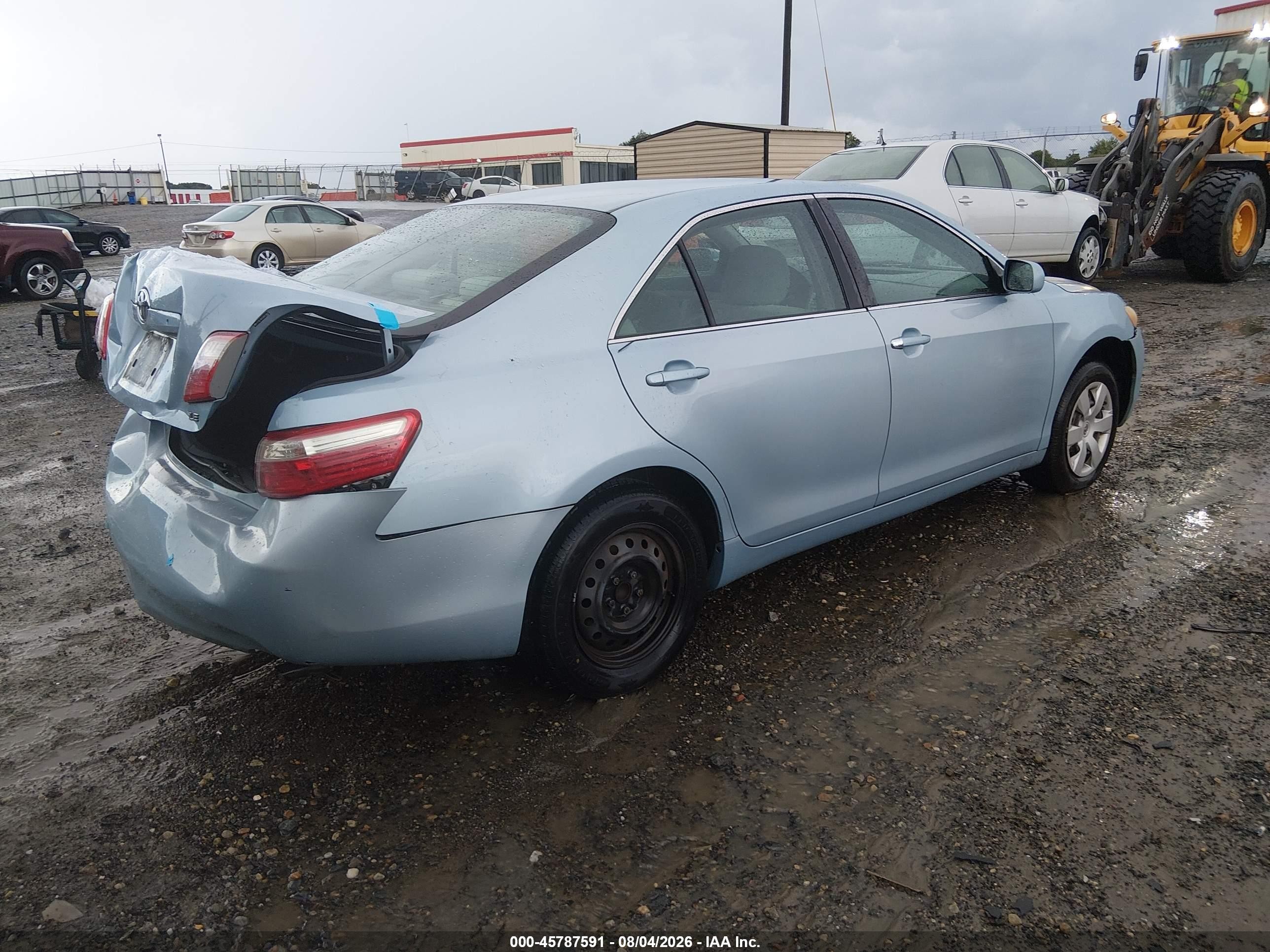 2009 Toyota Camry Le Light Blue vin: 4T1BE46K59U871603