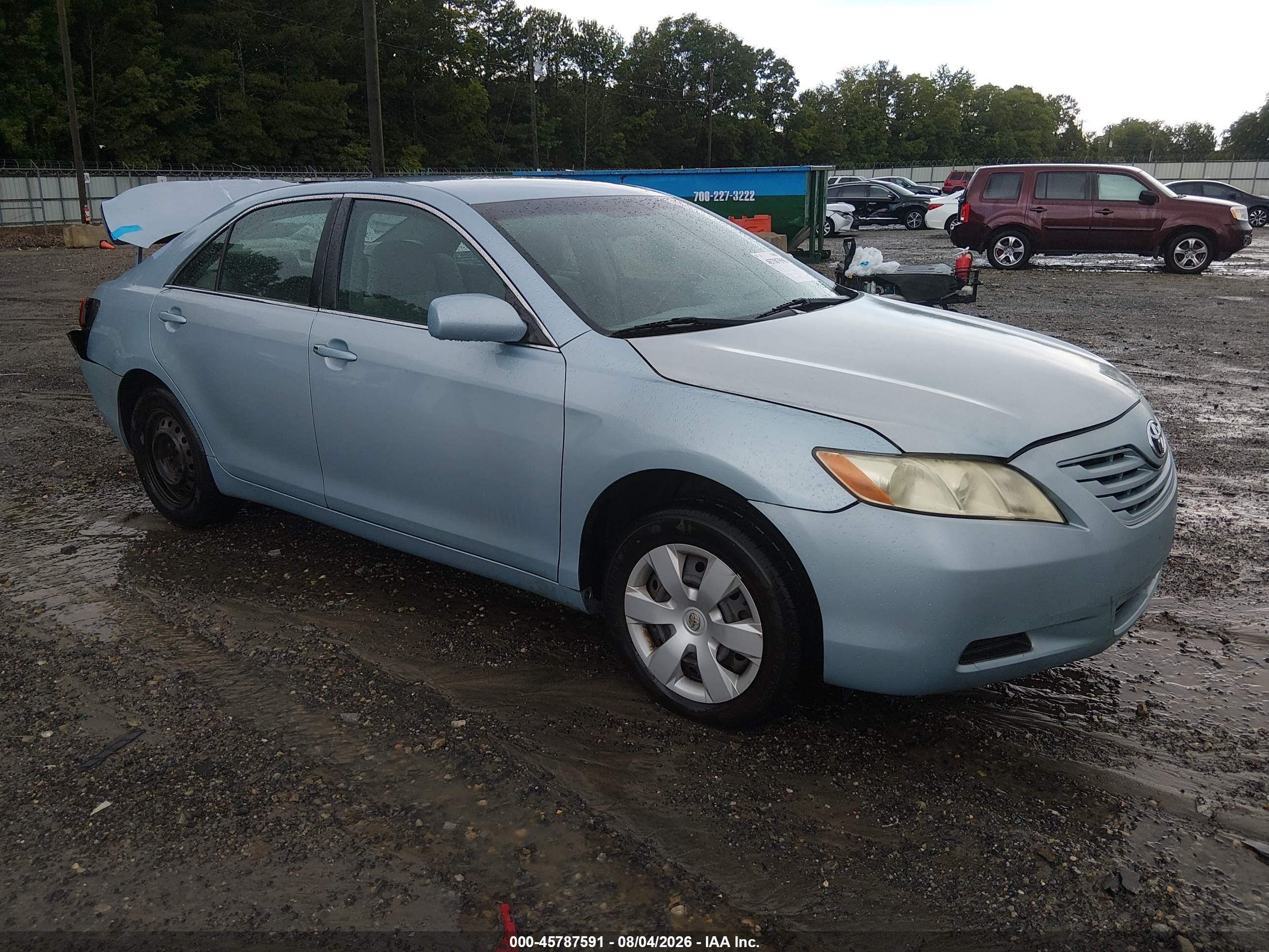 2009 Toyota Camry Le Light Blue vin: 4T1BE46K59U871603