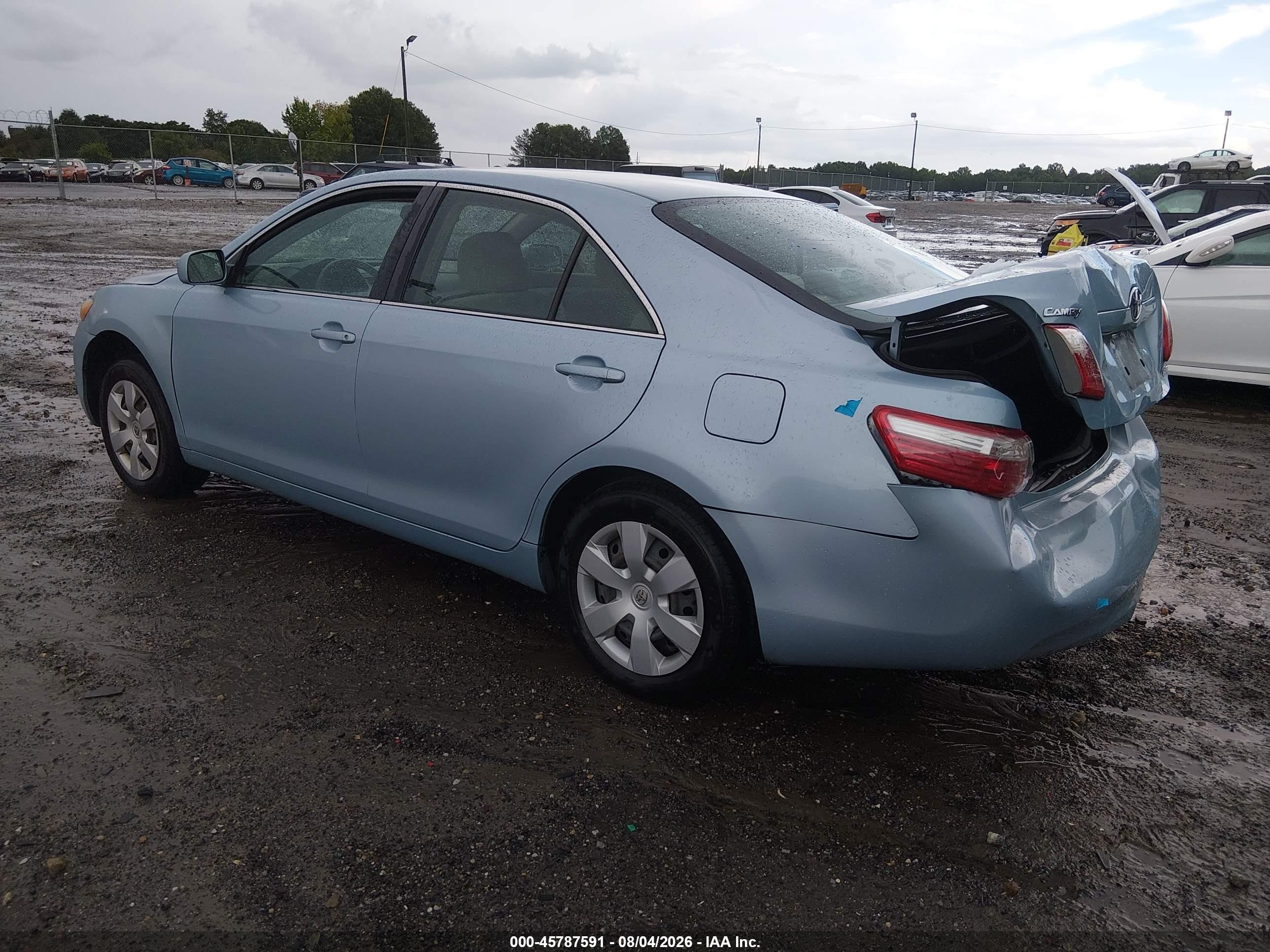 2009 Toyota Camry Le Light Blue vin: 4T1BE46K59U871603