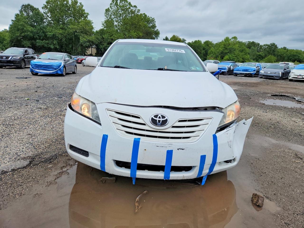 2009 Toyota Camry Base White vin: 4T1BE46K59U874937