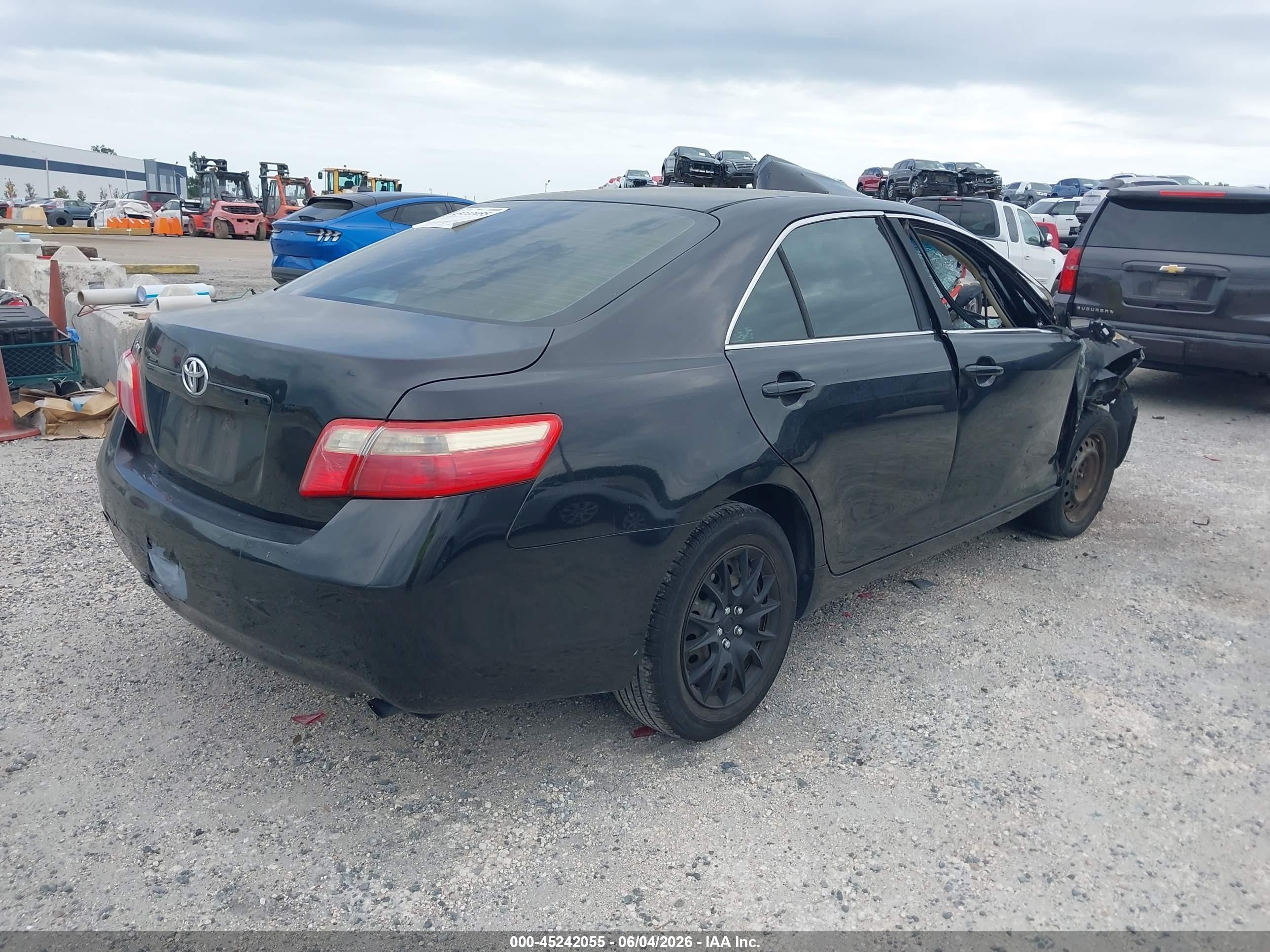 2009 Toyota Camry Le Black vin: 4T1BE46K59U876767