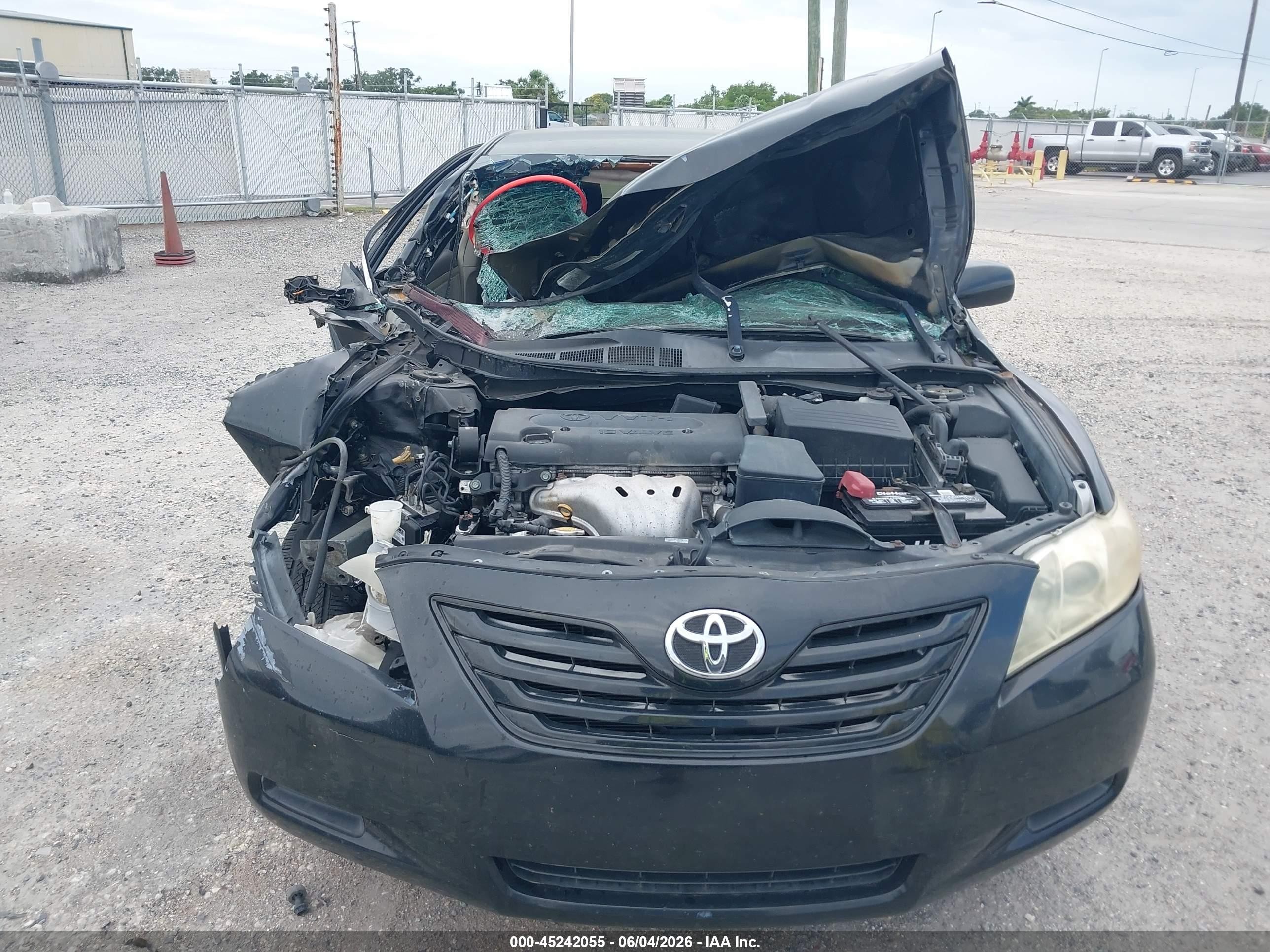 2009 Toyota Camry Le Black vin: 4T1BE46K59U876767