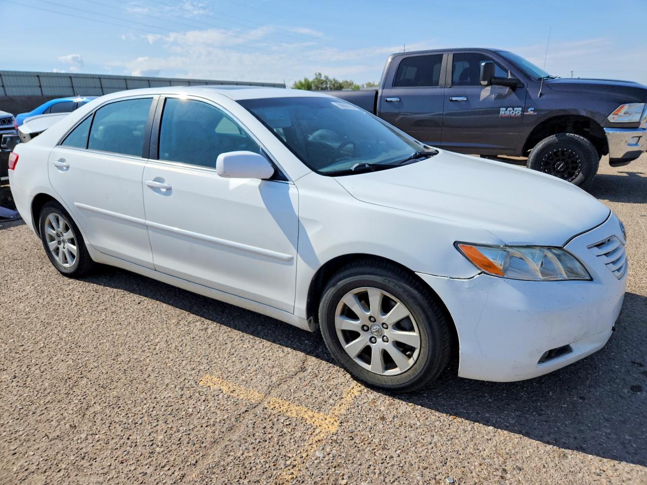 2009 Toyota Camry Xle White vin: 4T1BE46K59U892175