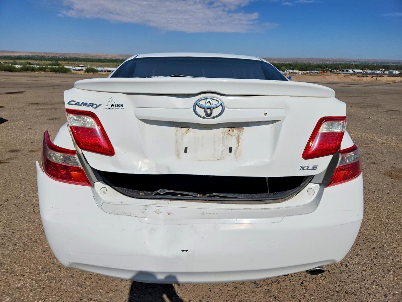 2009 Toyota Camry Xle White vin: 4T1BE46K59U892175