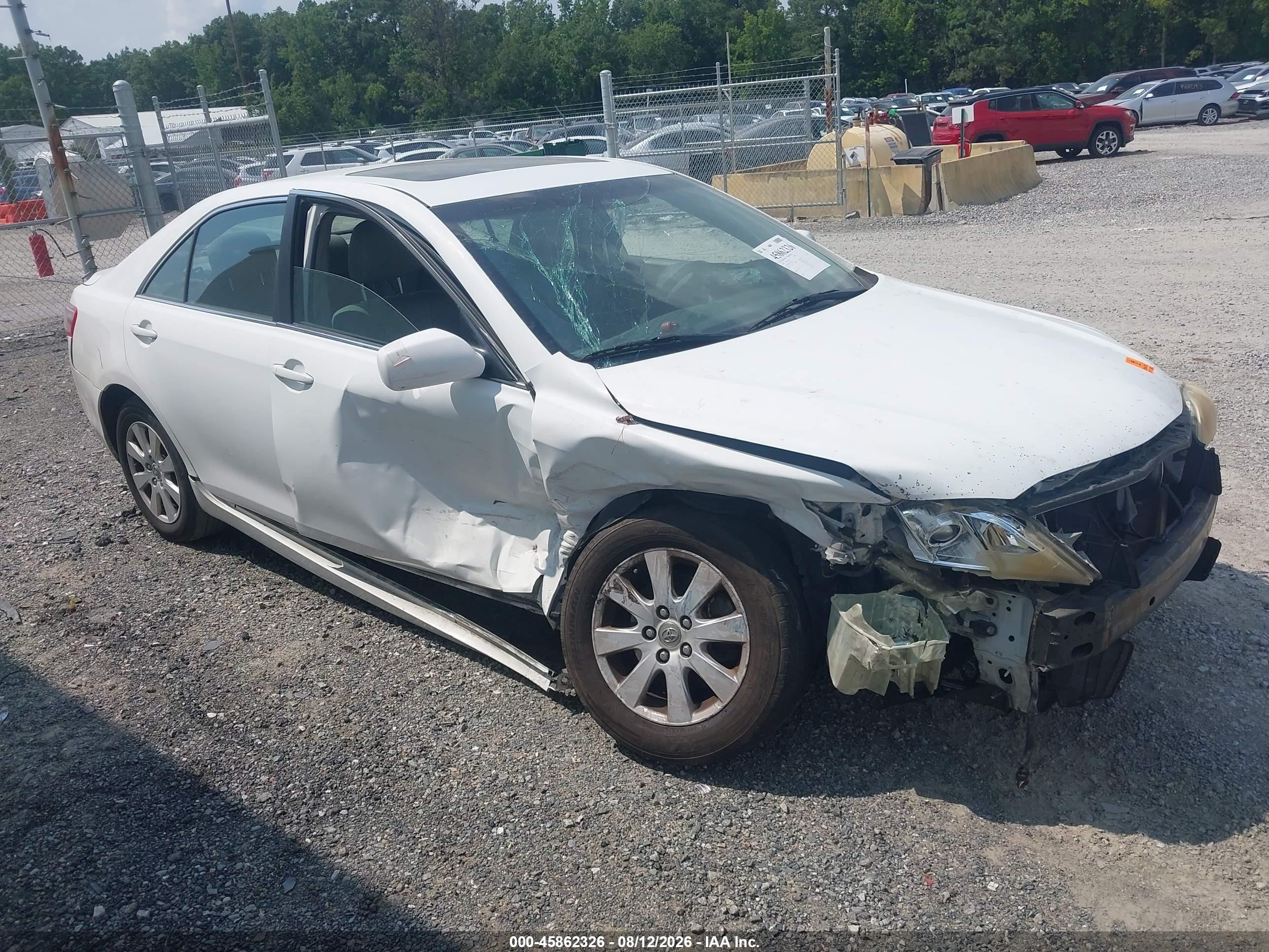 2009 Toyota Camry Se/le/xle Белый vin: 4T1BE46K59U901327