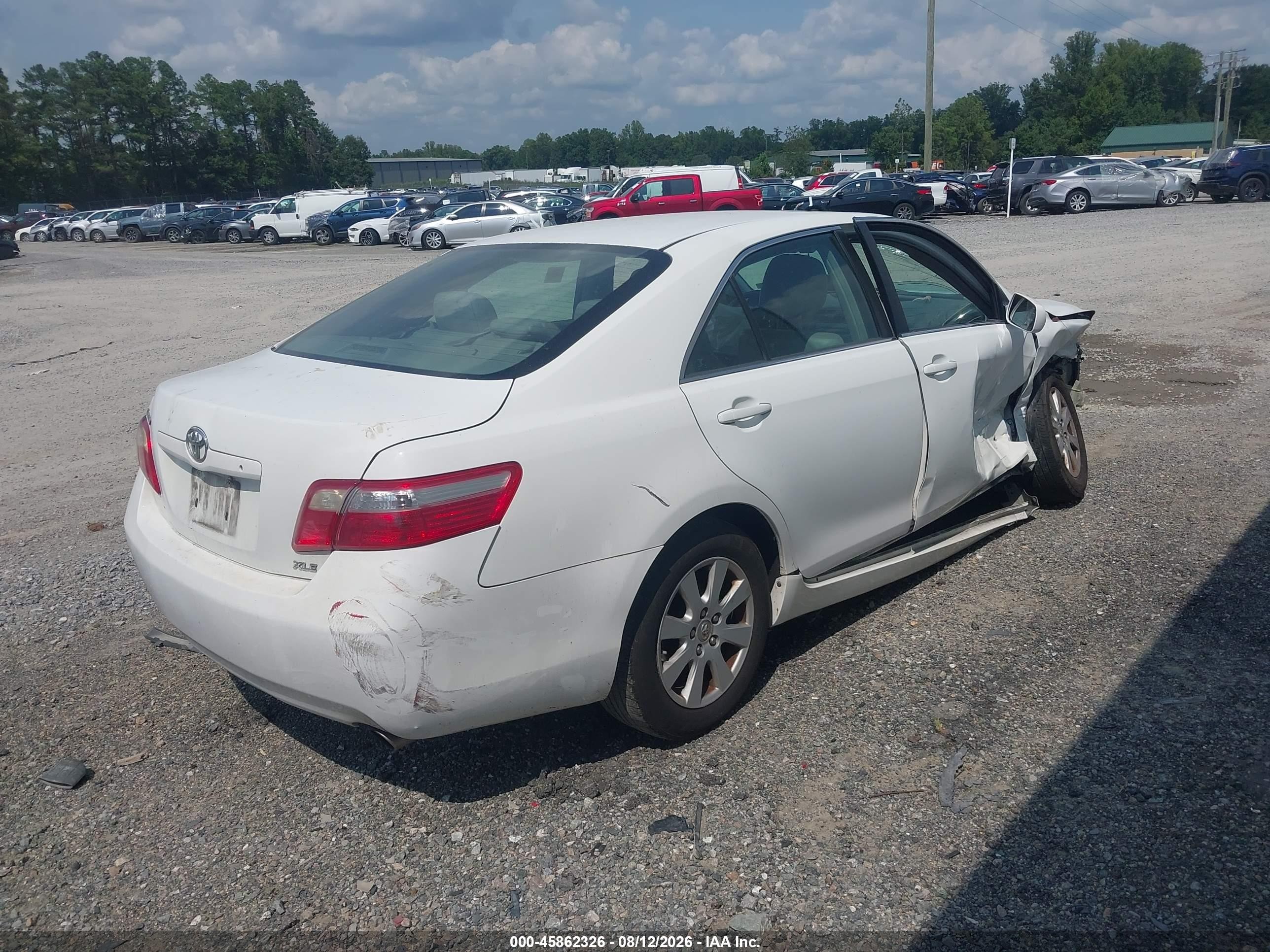 2009 Toyota Camry Se/le/xle Белый vin: 4T1BE46K59U901327