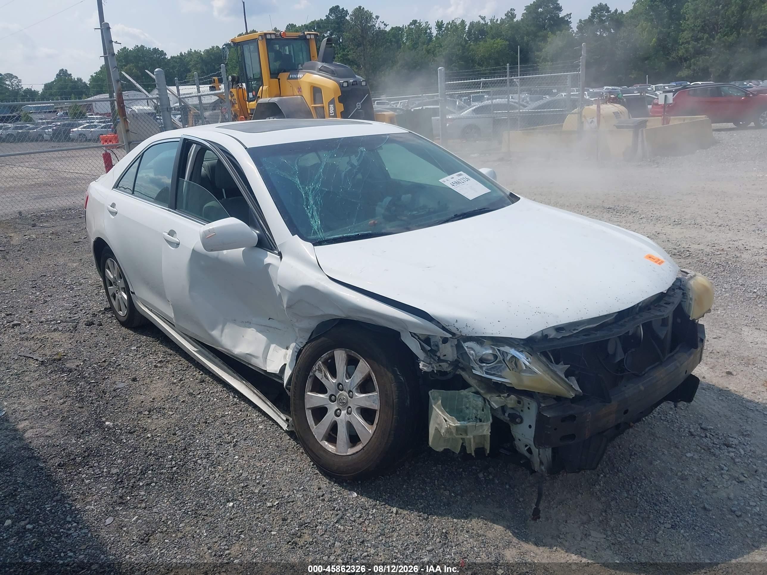 2009 Toyota Camry Se/le/xle Белый vin: 4T1BE46K59U901327
