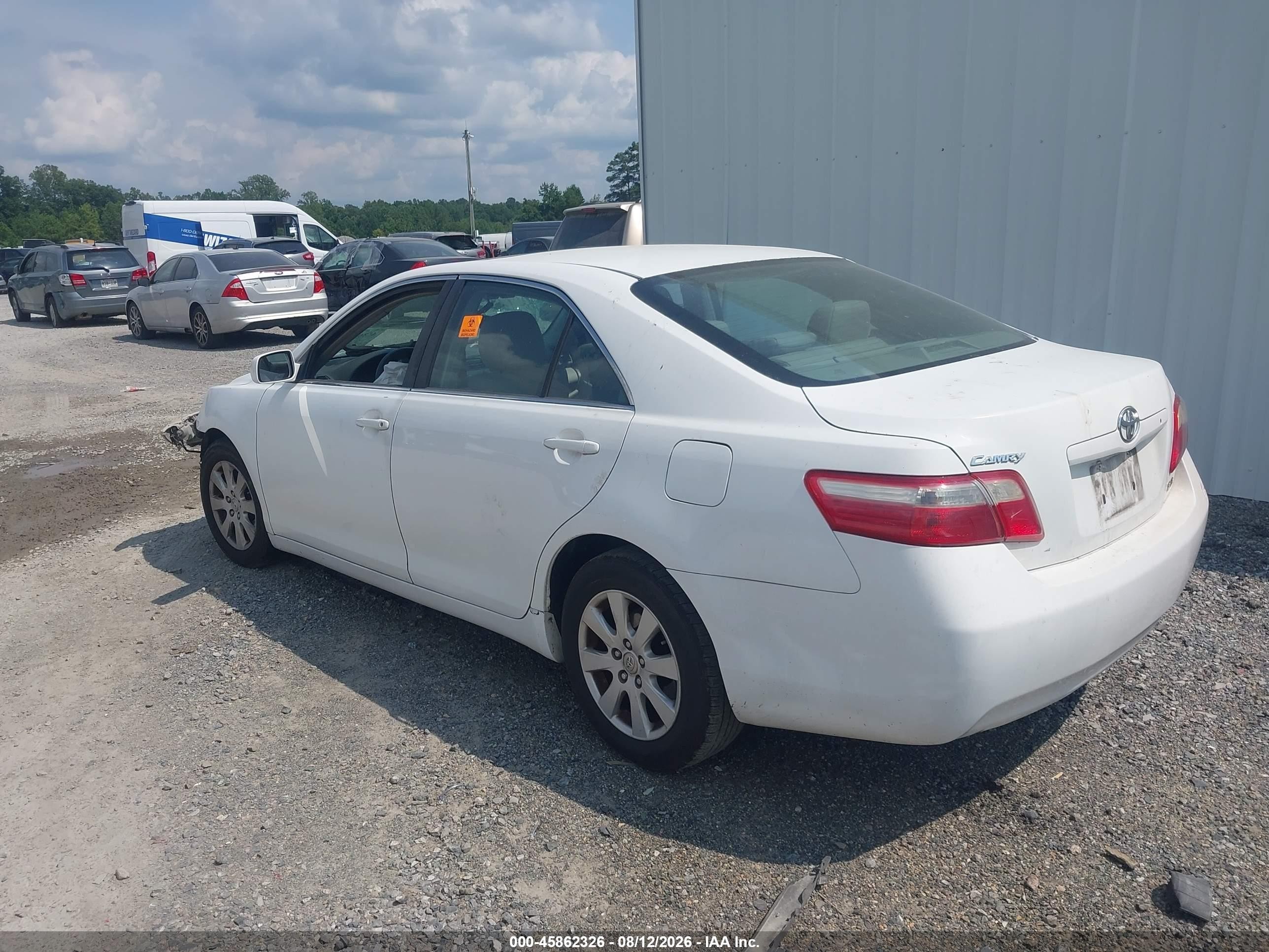 2009 Toyota Camry Se/le/xle Белый vin: 4T1BE46K59U901327