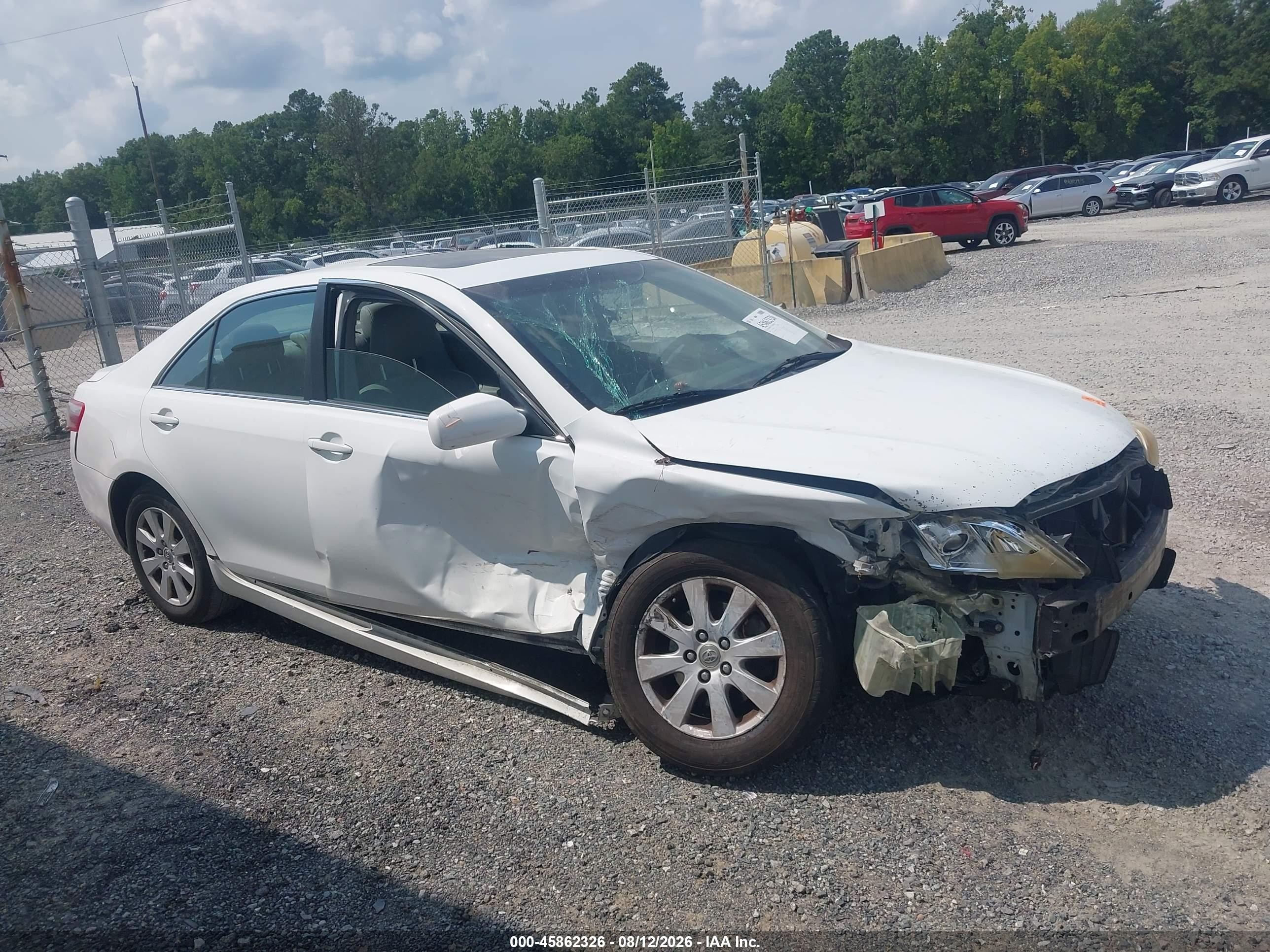 2009 Toyota Camry Se/le/xle Белый vin: 4T1BE46K59U901327