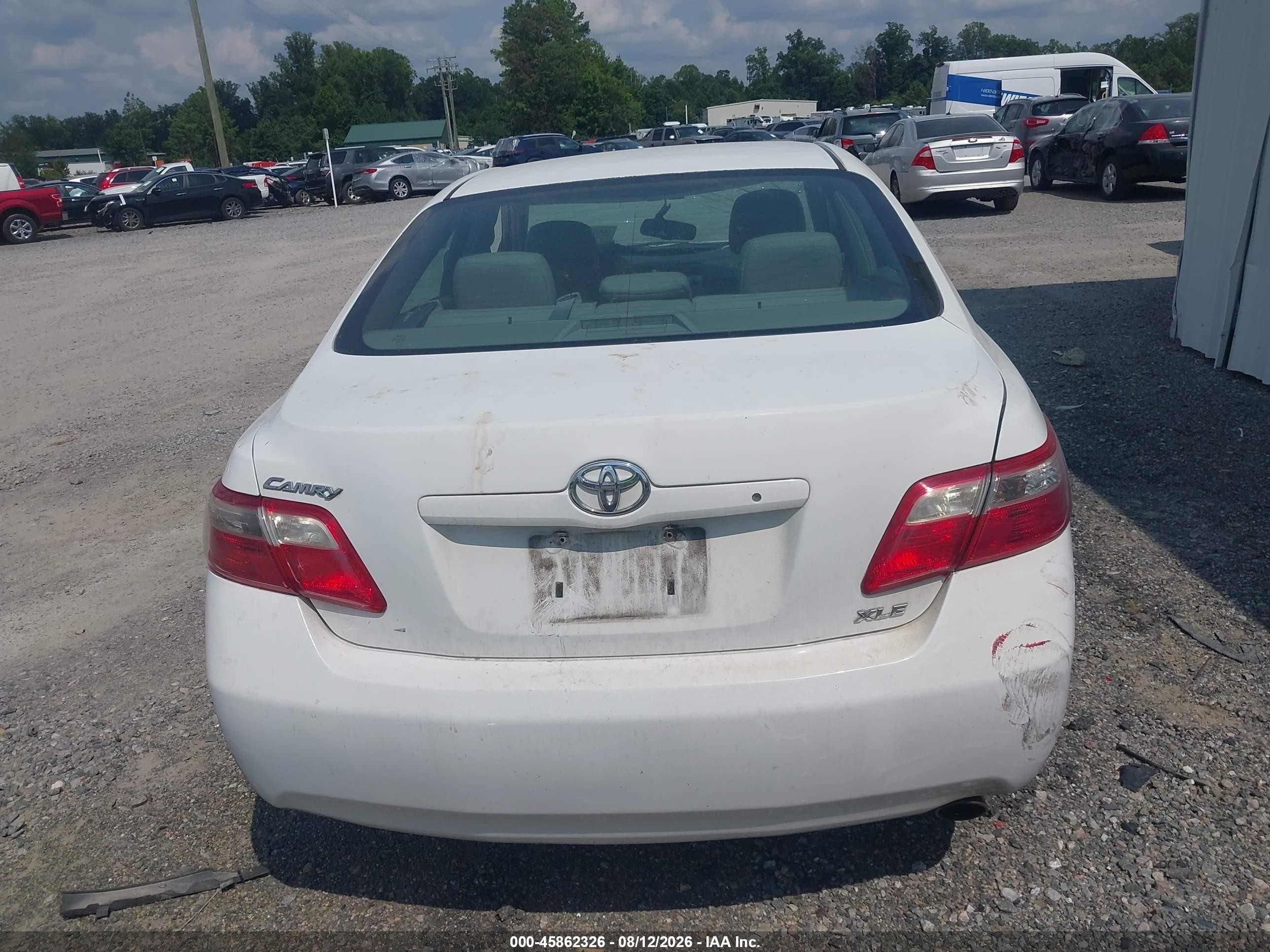 2009 Toyota Camry Se/le/xle Белый vin: 4T1BE46K59U901327