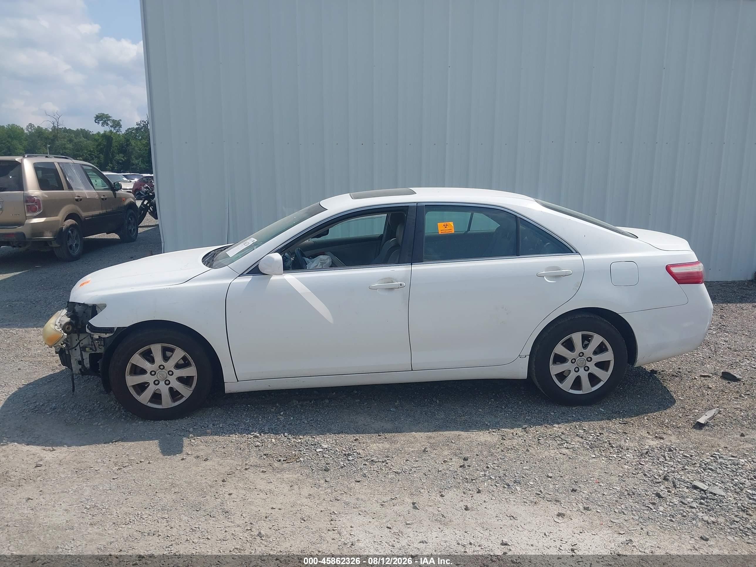 2009 Toyota Camry Se/le/xle Белый vin: 4T1BE46K59U901327
