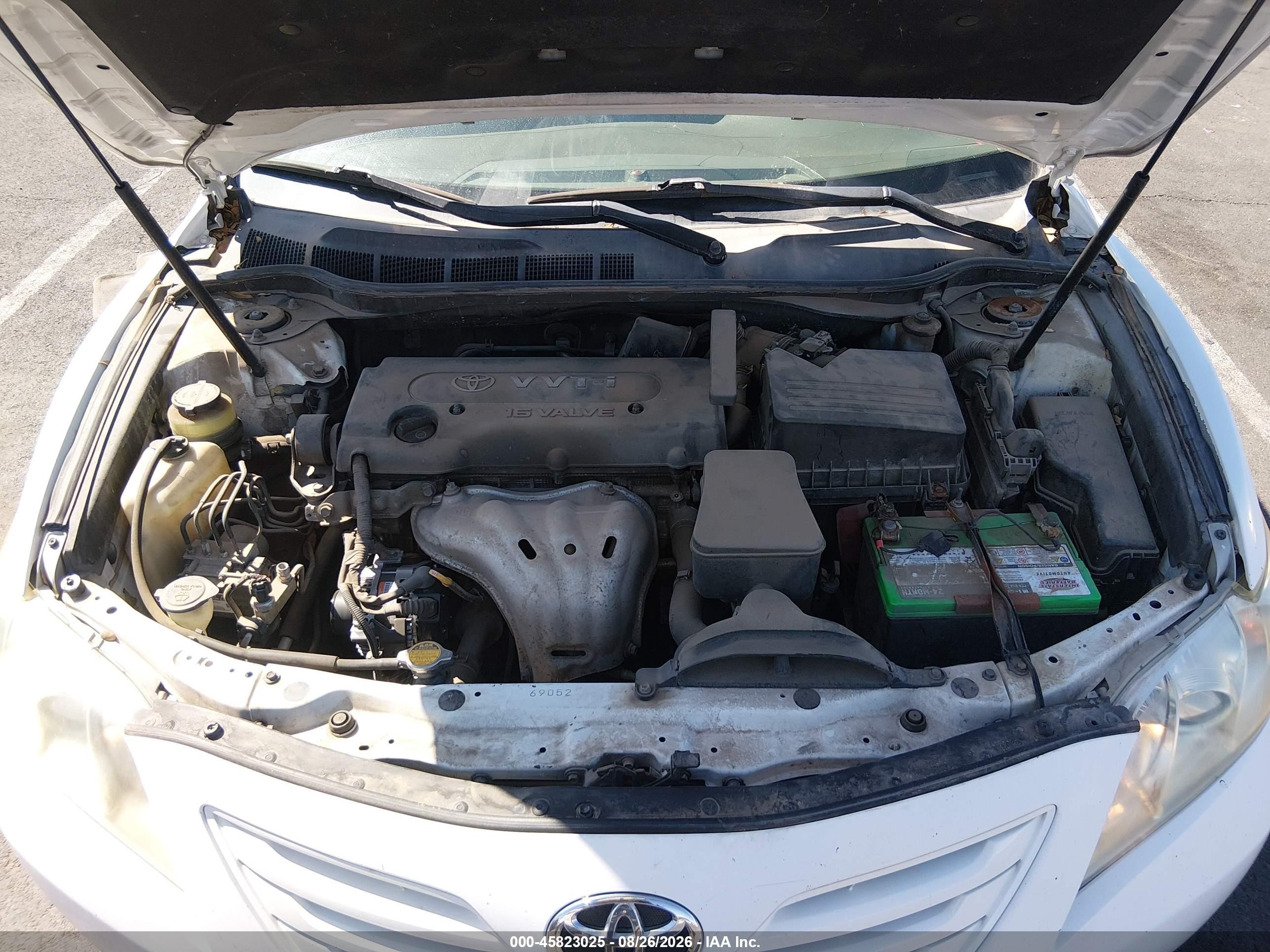 2009 Toyota Camry Le White vin: 4T1BE46K59U915759