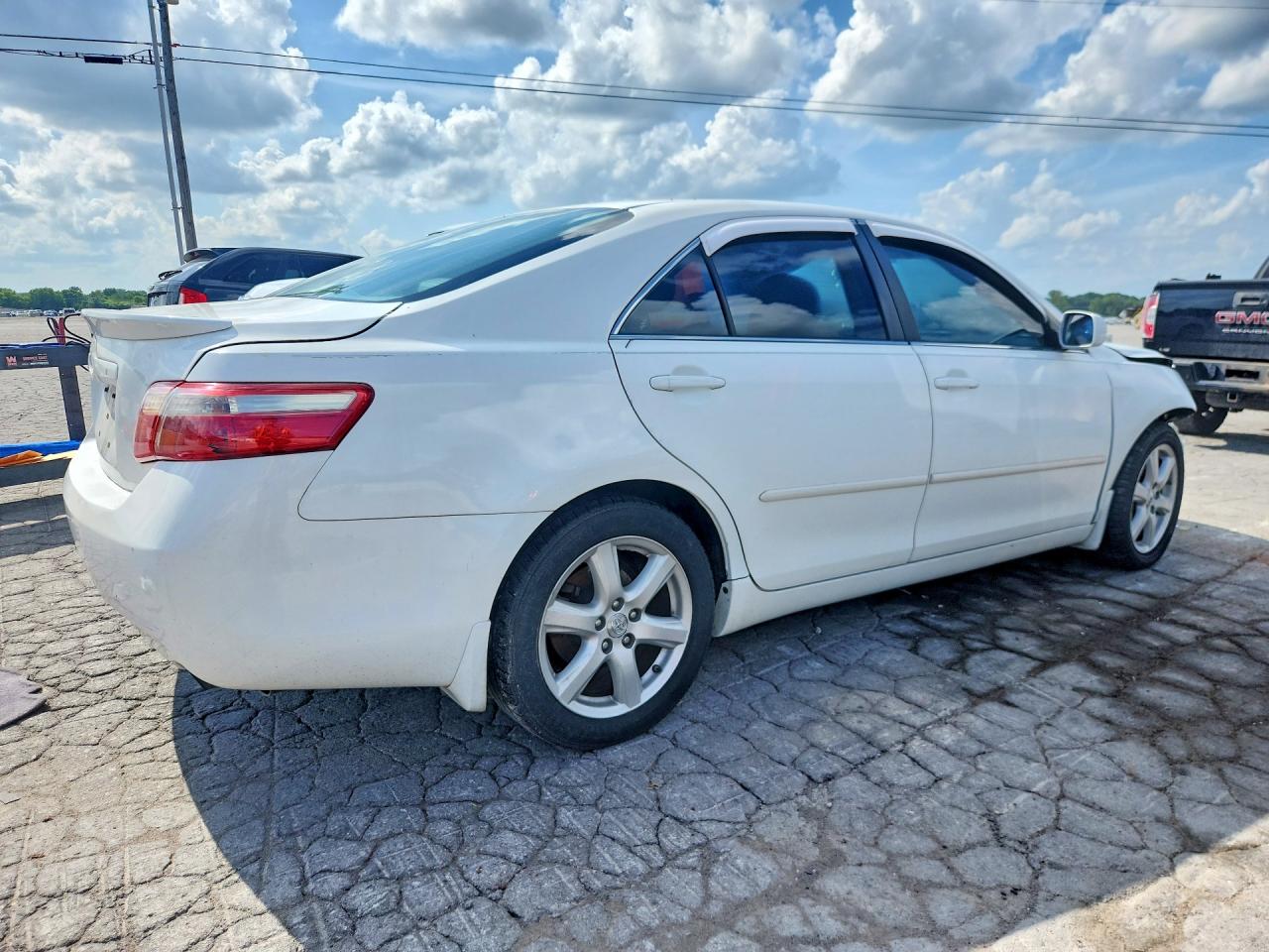 2009 Toyota Camry Le Белый vin: 4T1BE46K59U916183