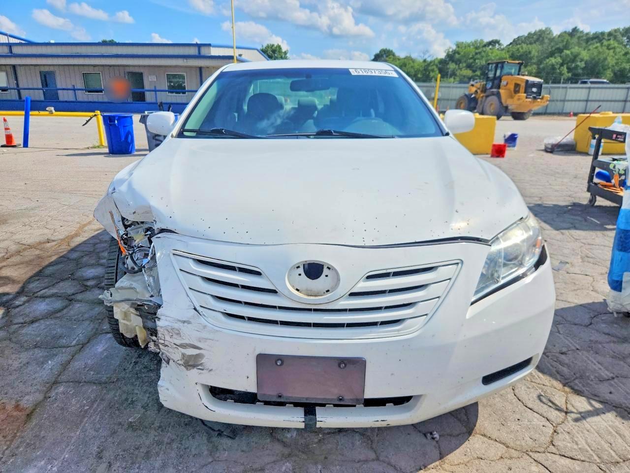 2009 Toyota Camry Le Белый vin: 4T1BE46K59U916183