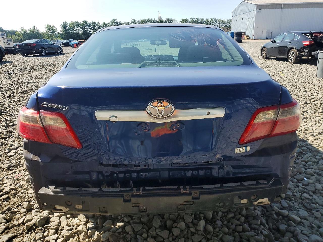 2007 Toyota Camry Se Blue vin: 4T1BE46K67U001923
