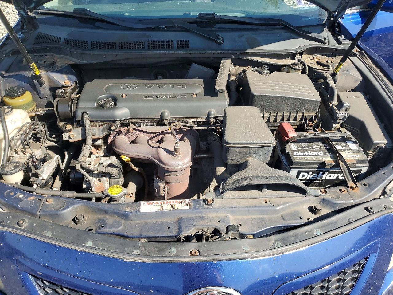 2007 Toyota Camry Se Blue vin: 4T1BE46K67U001923
