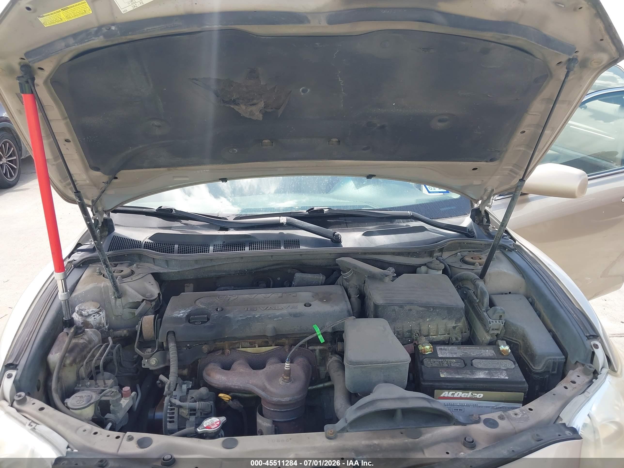 2007 Toyota Camry Le Gold vin: 4T1BE46K67U030791
