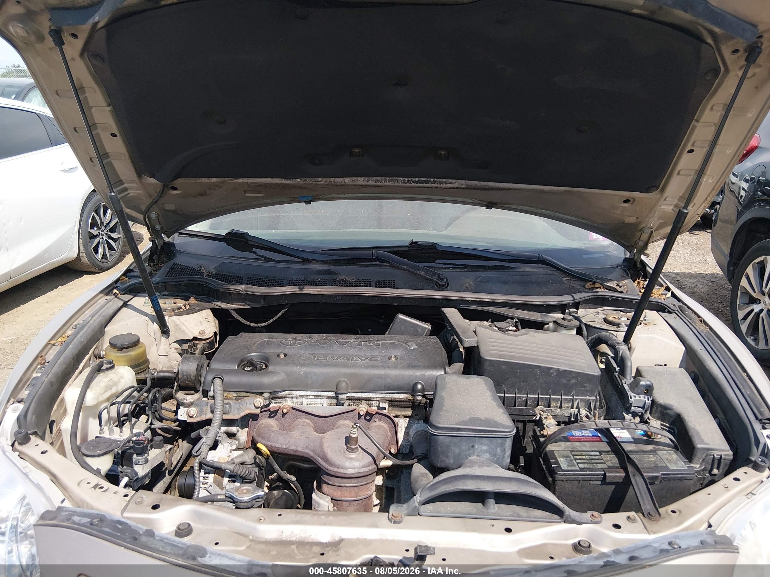 2007 Toyota Camry Le Gold vin: 4T1BE46K67U038602