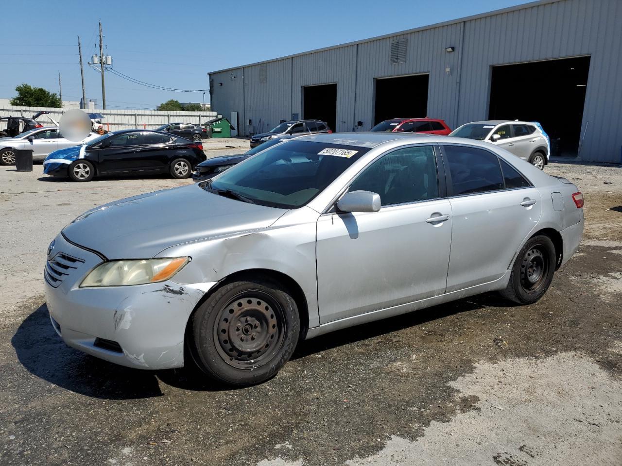 2007 Toyota Camry Ce Silver vin: 4T1BE46K67U038826