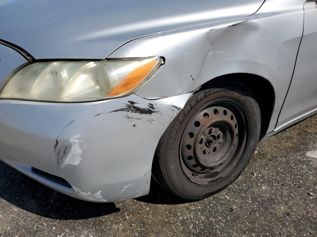 2007 Toyota Camry Ce Silver vin: 4T1BE46K67U038826