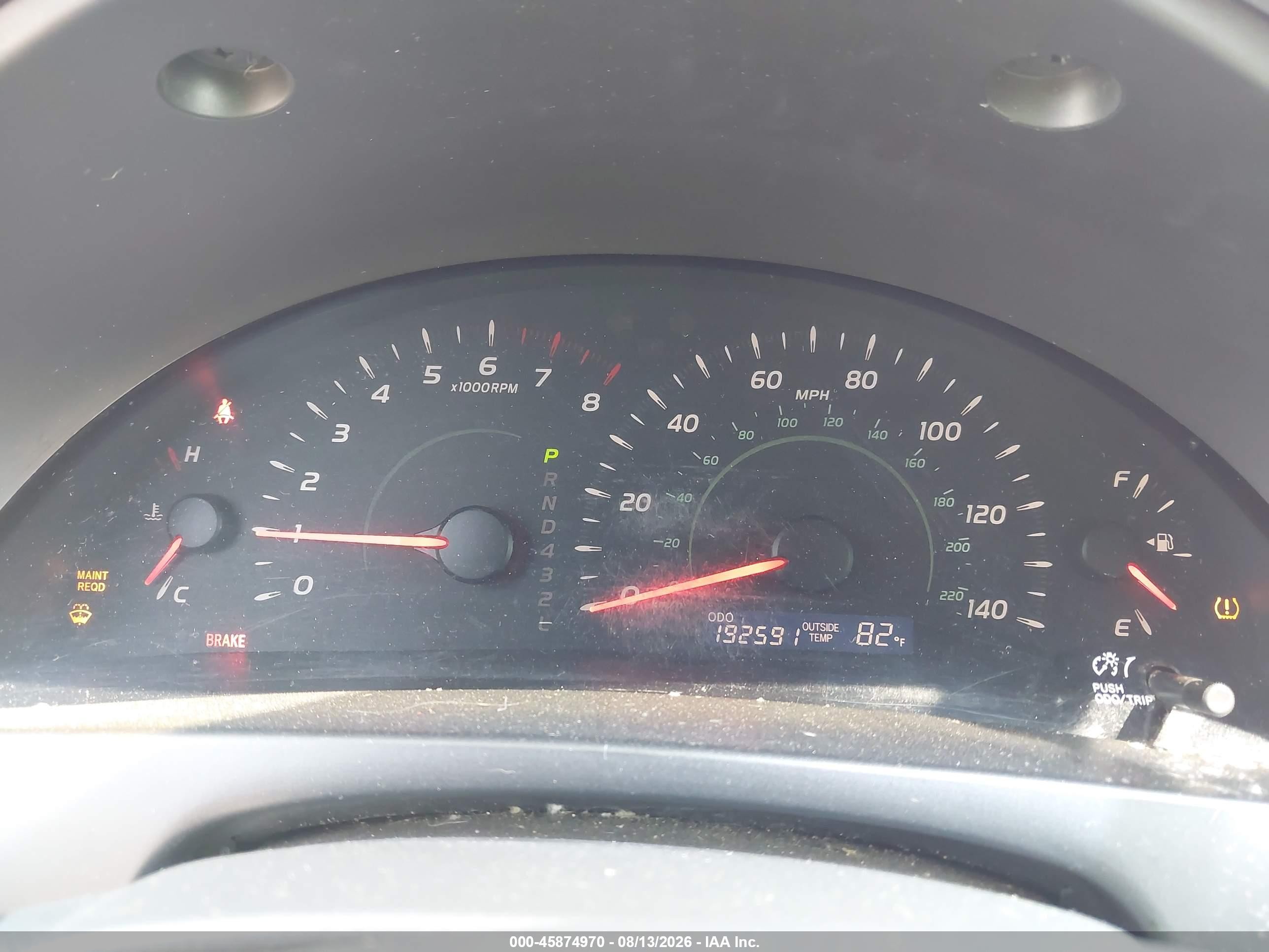 2007 Toyota Camry Le Серебряный vin: 4T1BE46K67U062835
