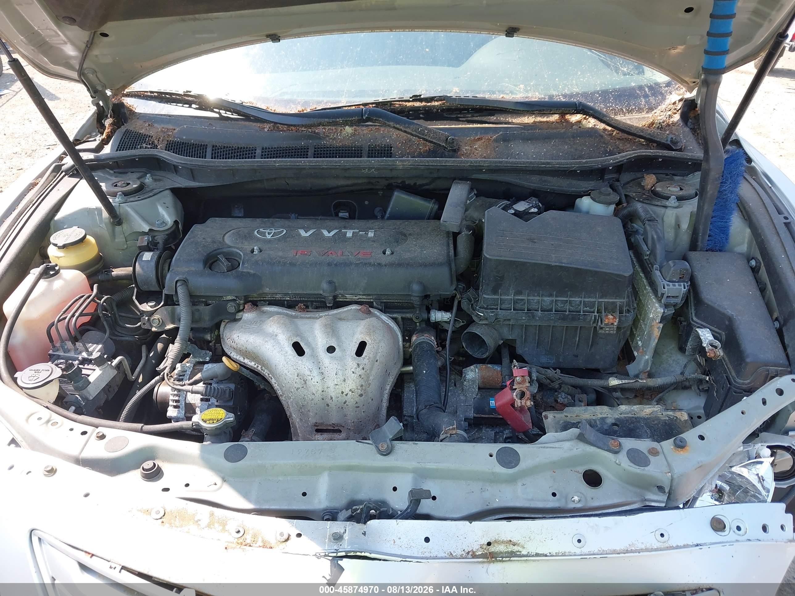 2007 Toyota Camry Le Серебряный vin: 4T1BE46K67U062835