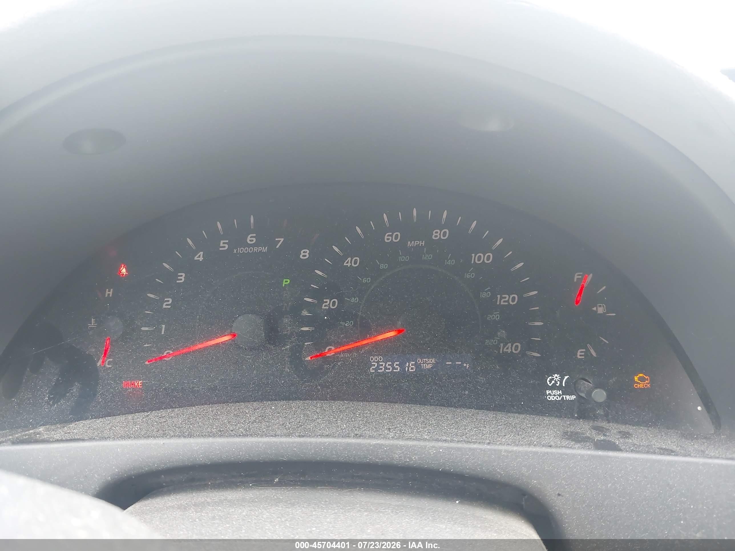 2007 Toyota Camry Le Gray vin: 4T1BE46K67U065525