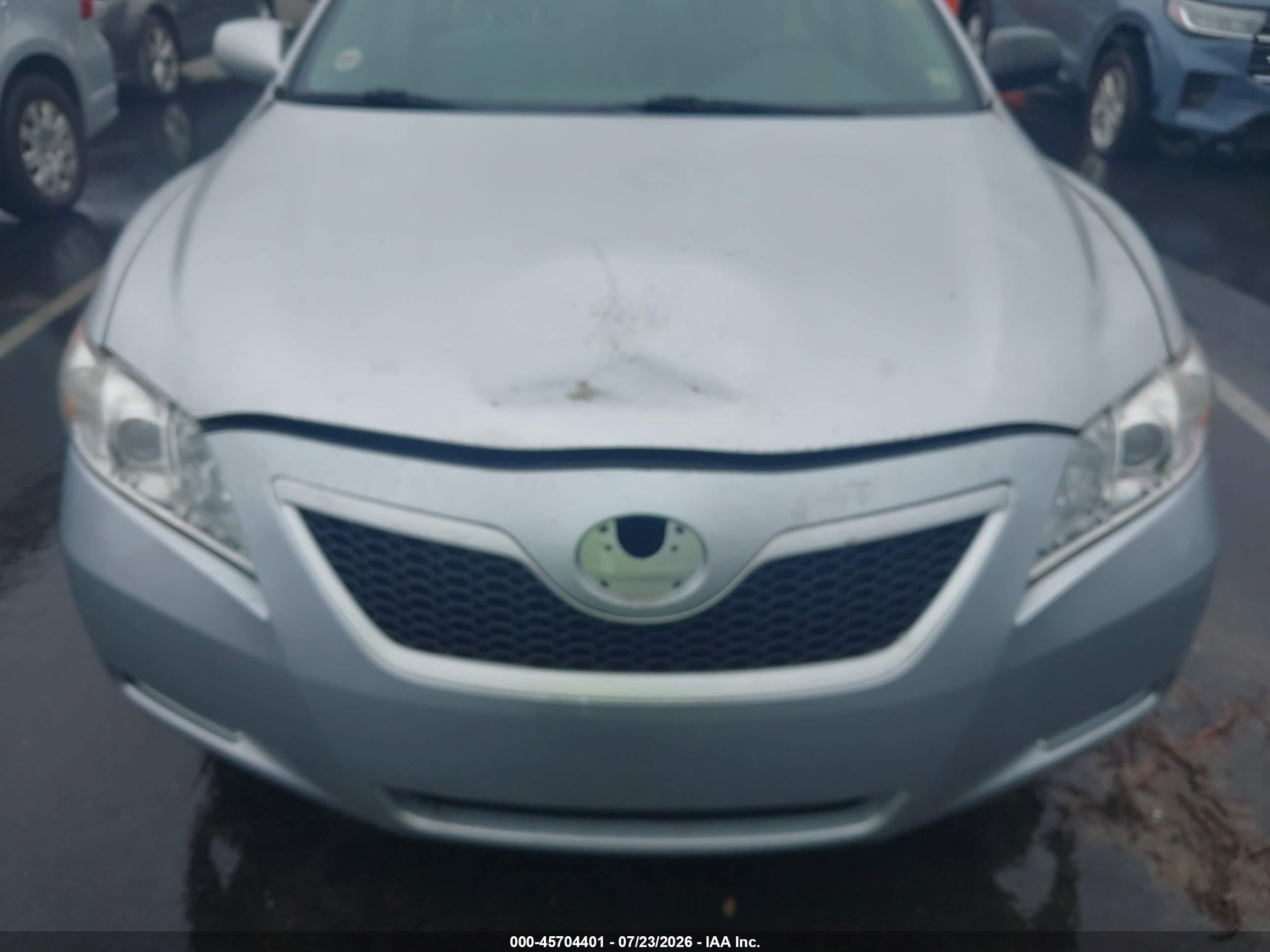 2007 Toyota Camry Le Gray vin: 4T1BE46K67U065525