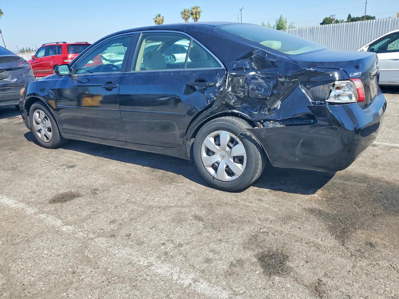 2007 Toyota Camry Ce Black vin: 4T1BE46K67U066562