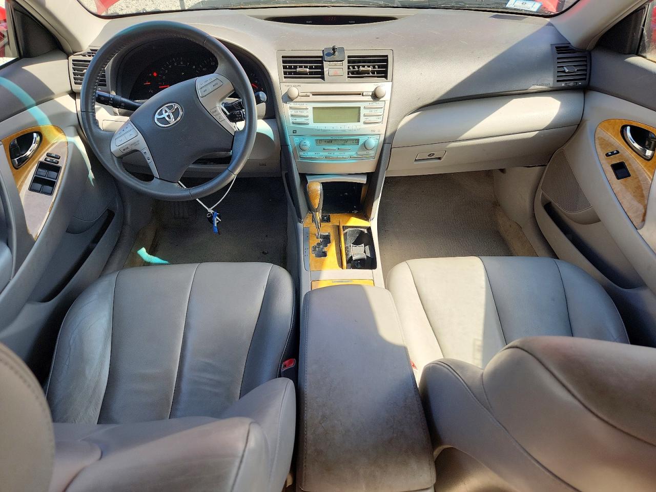 2007 Toyota Camry Xle Red vin: 4T1BE46K67U077142