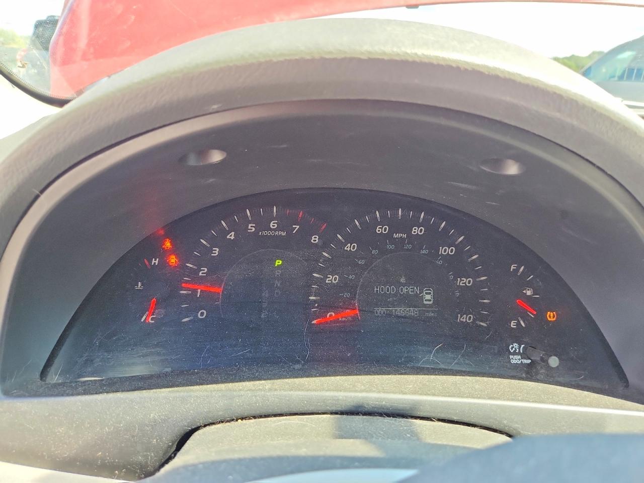 2007 Toyota Camry Xle Red vin: 4T1BE46K67U077142