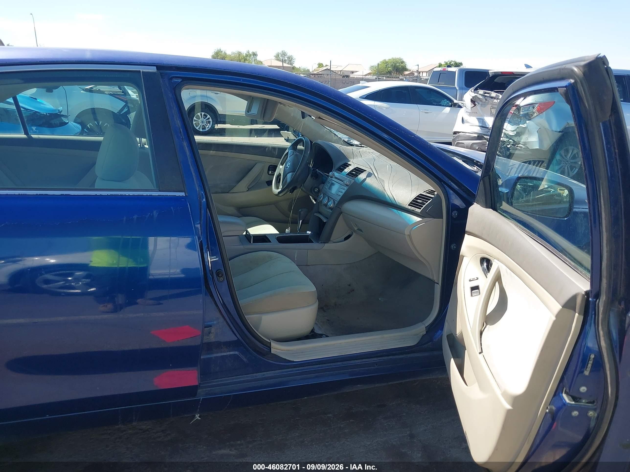 2007 Toyota Camry Le Blue vin: 4T1BE46K67U079988