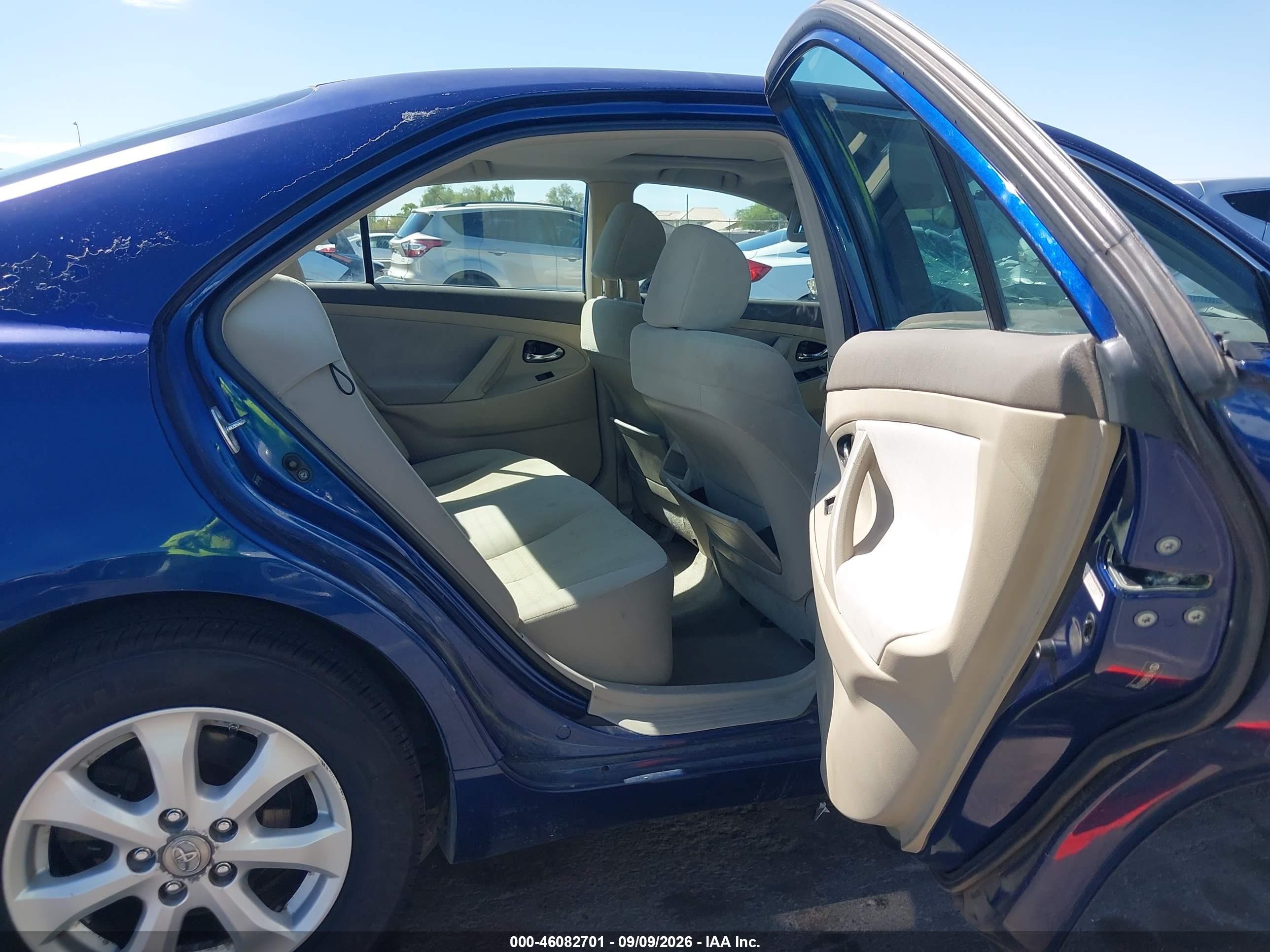 2007 Toyota Camry Le Blue vin: 4T1BE46K67U079988