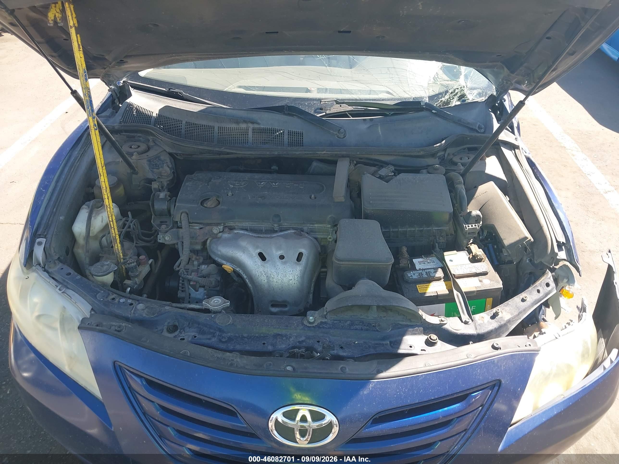 2007 Toyota Camry Le Blue vin: 4T1BE46K67U079988