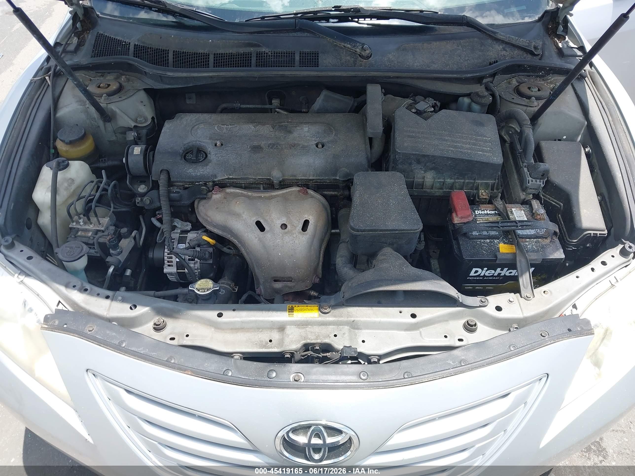 2007 Toyota Camry Le Серебряный vin: 4T1BE46K67U083264