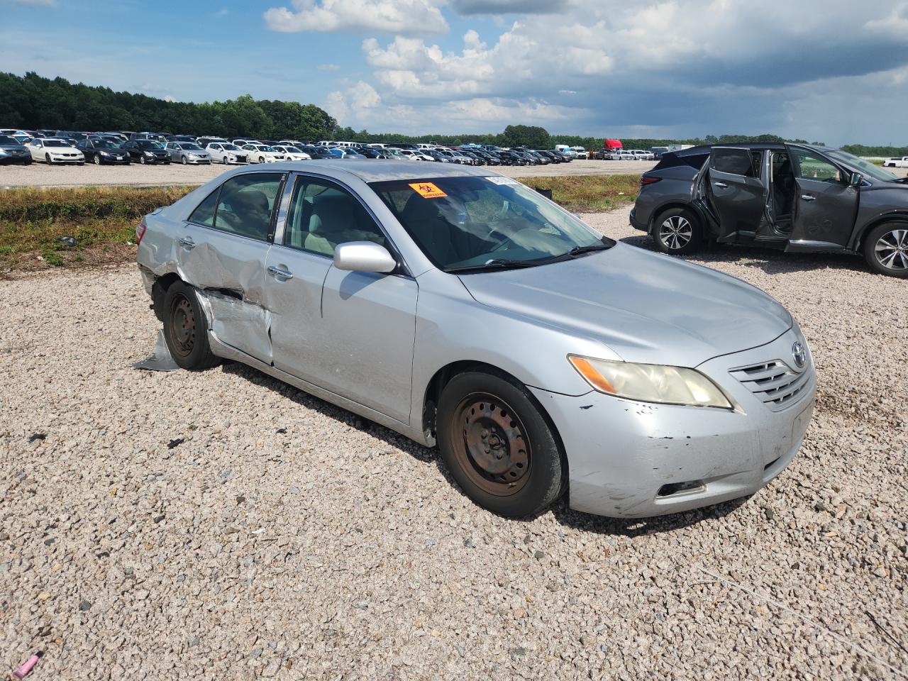 2007 Toyota Camry Le Silver vin: 4T1BE46K67U090988