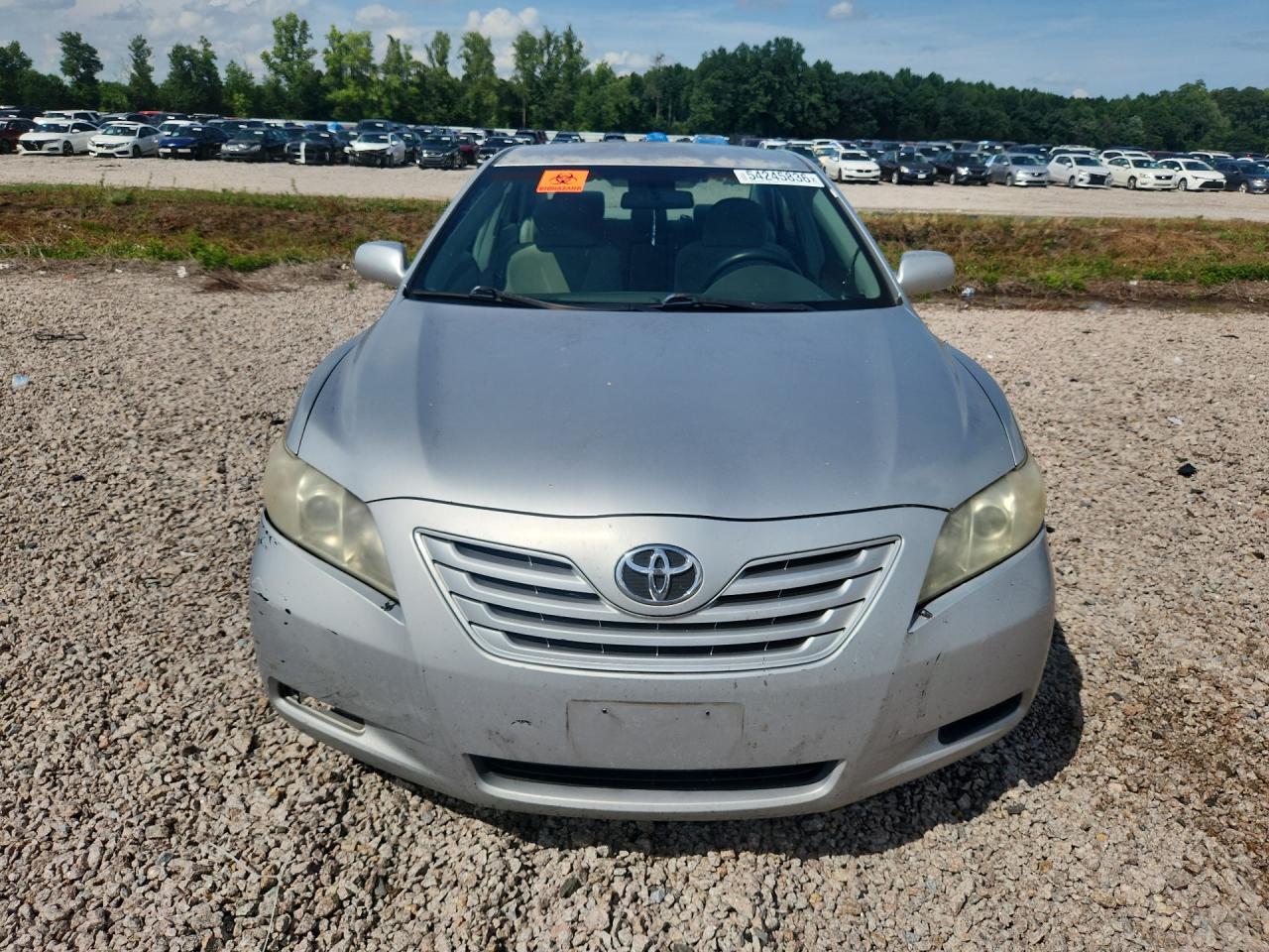 2007 Toyota Camry Le Silver vin: 4T1BE46K67U090988
