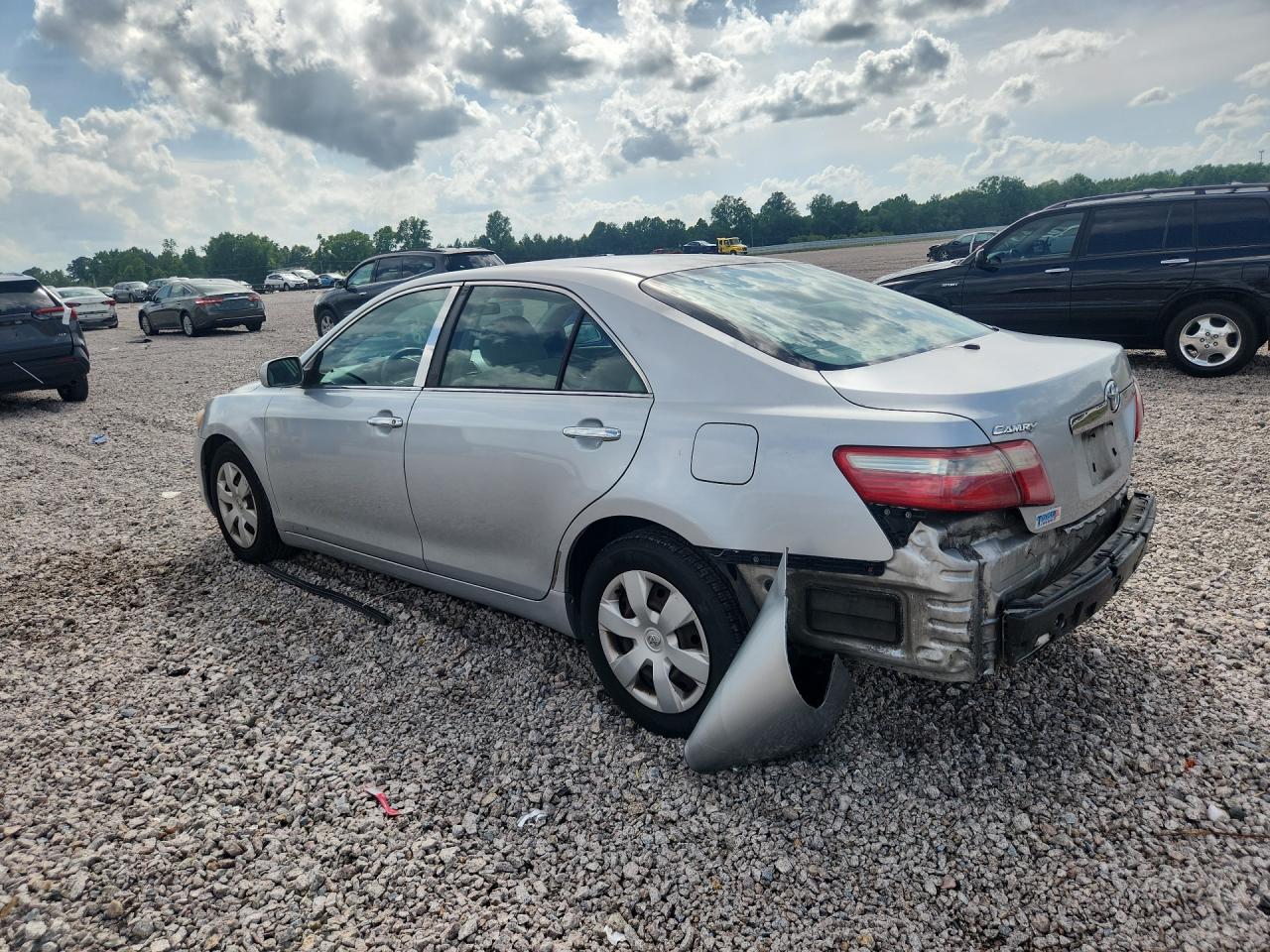 2007 Toyota Camry Le Silver vin: 4T1BE46K67U090988