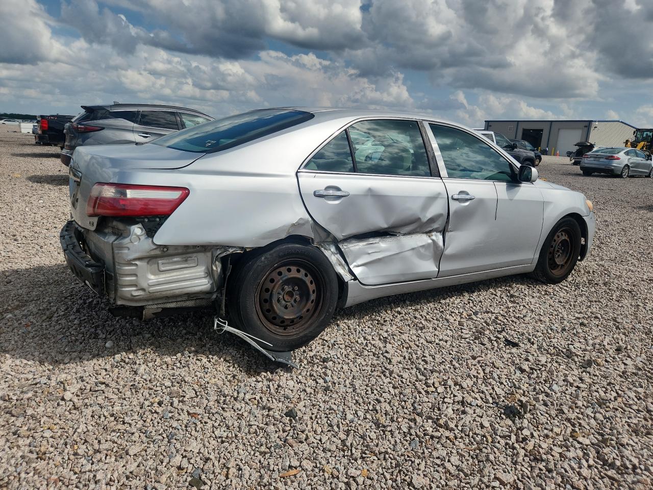 2007 Toyota Camry Le Silver vin: 4T1BE46K67U090988